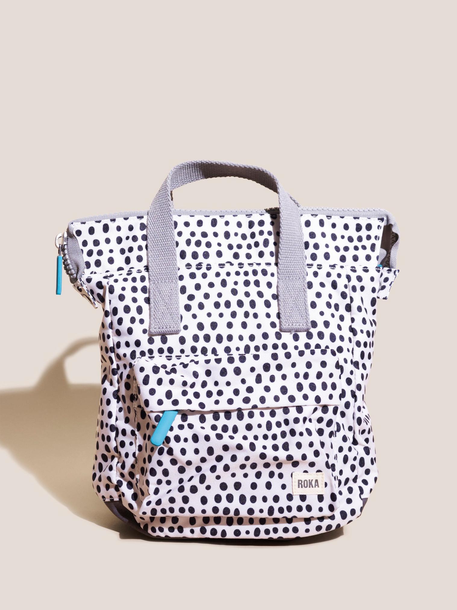 Roka Bantry B Backpack in IVORY MLT - MODEL FRONT