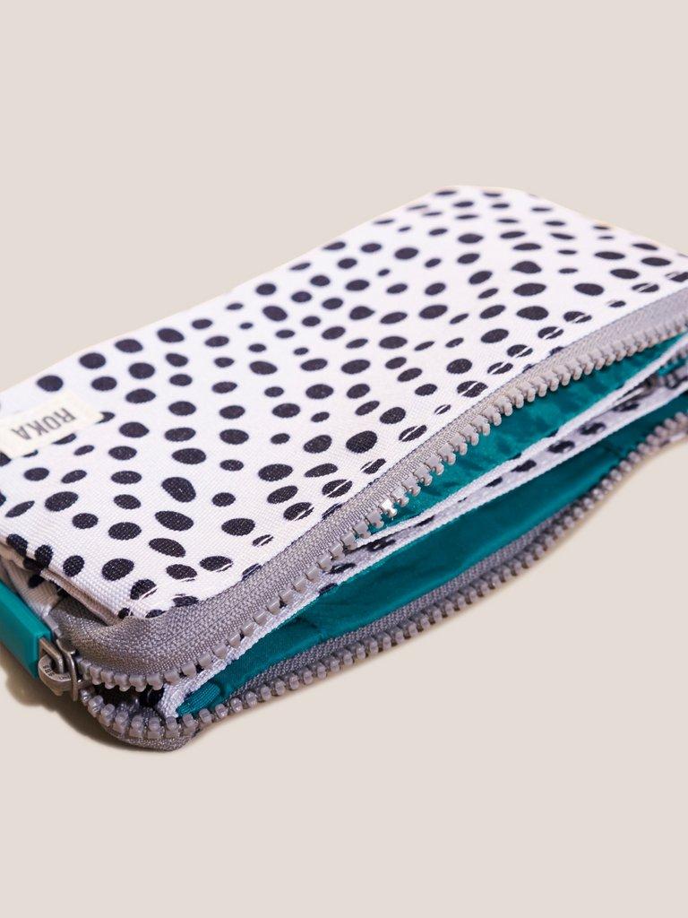 Roka Carnaby Sustainable Purse in IVORY MLT - FLAT FRONT