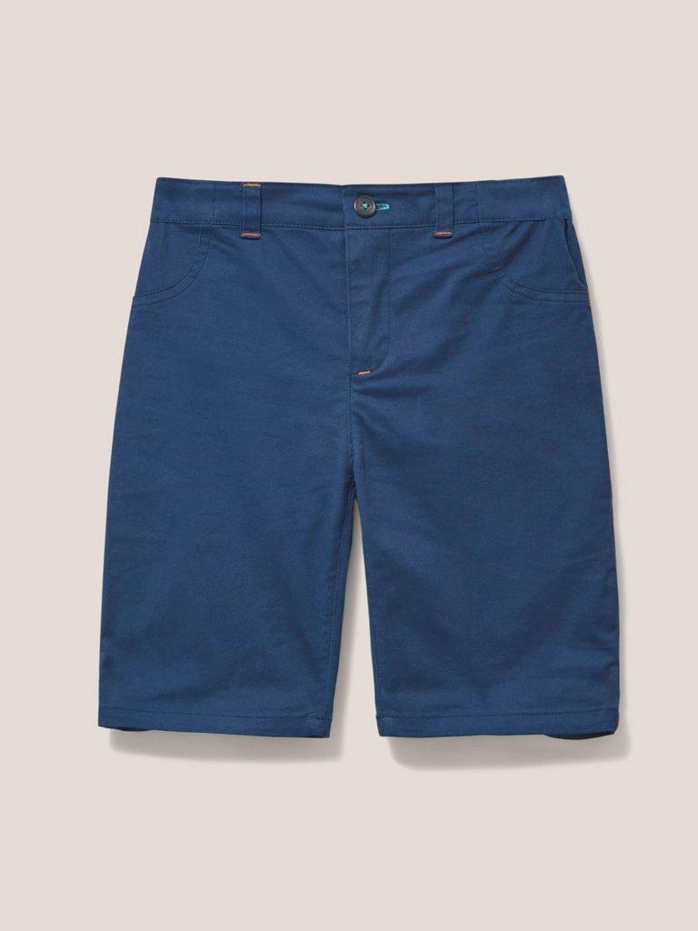 Cole Chino Short in DARK NAVY - FLAT FRONT