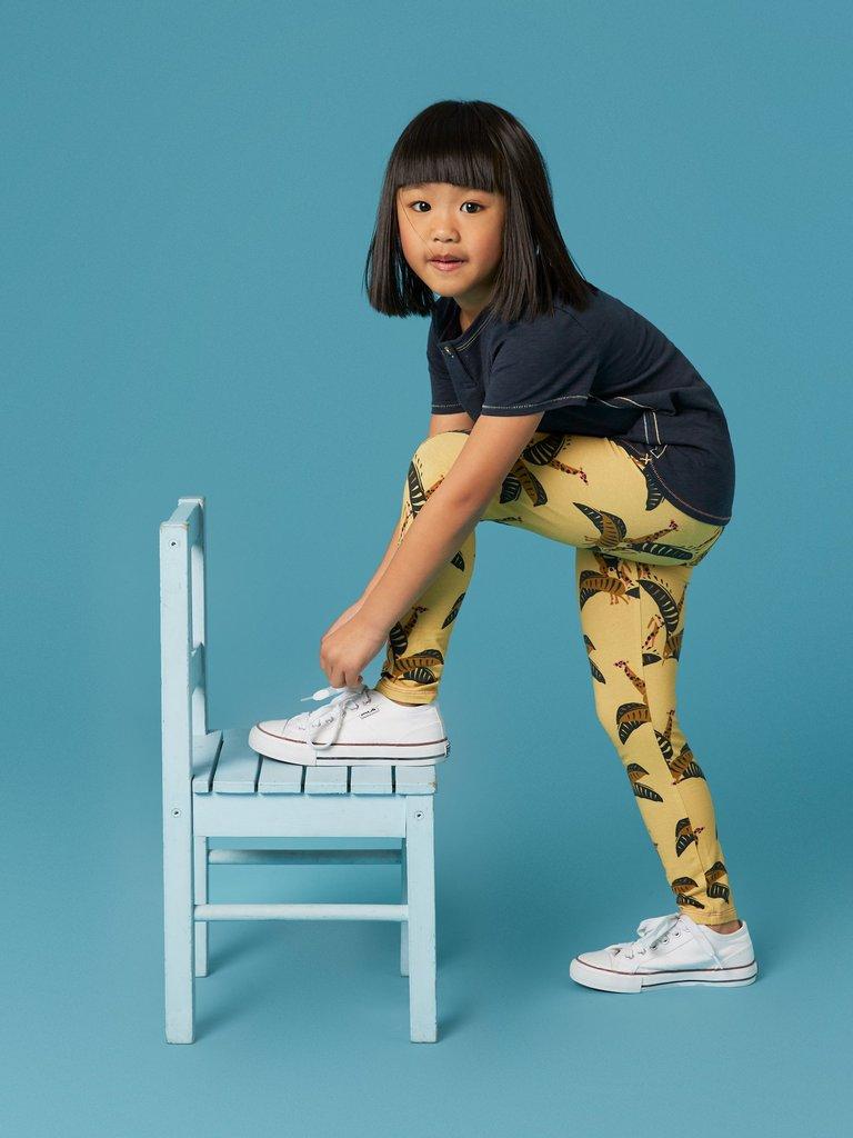 Printed Leggings in YELLOW MLT - LIFESTYLE