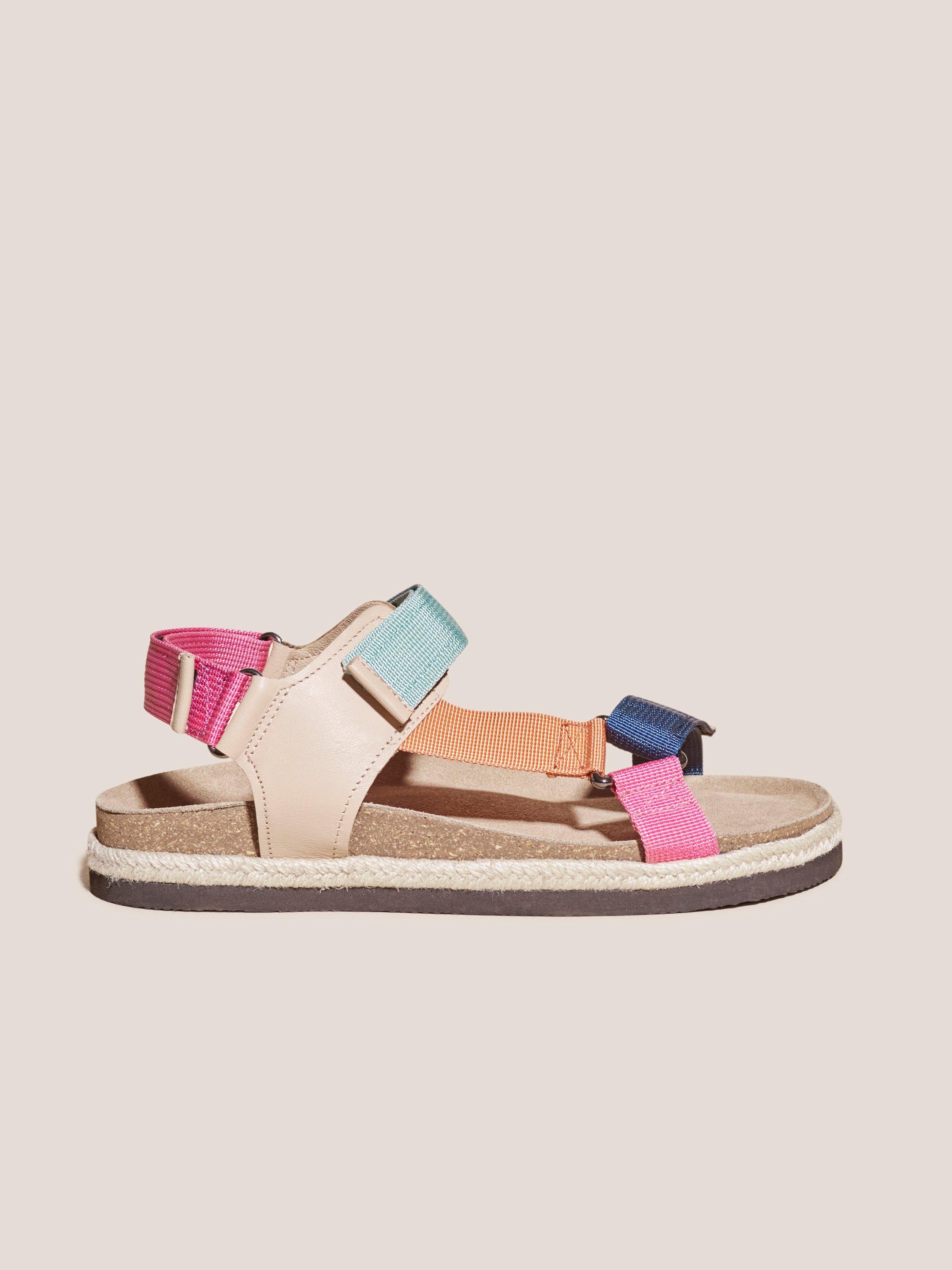 White 2024 colour sandals