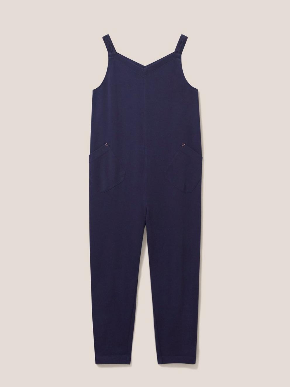 Mini Me Selina Jumpsuit in DARK NAVY - FLAT FRONT