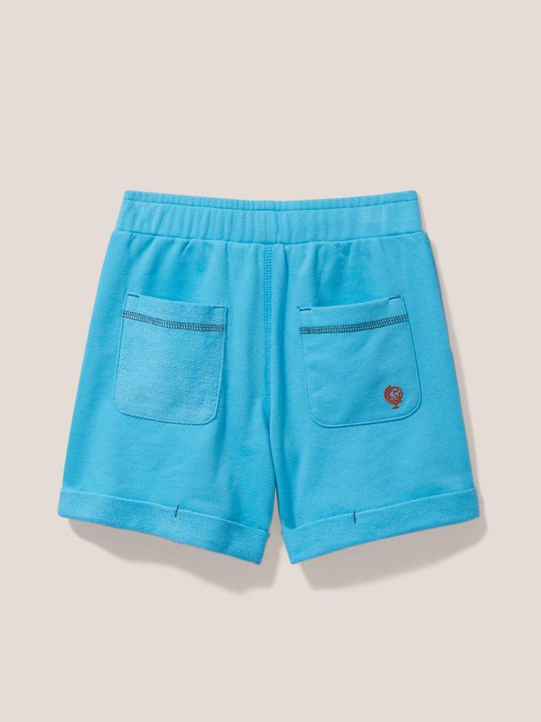 Jersey Short in BRT BLUE - FLAT BACK