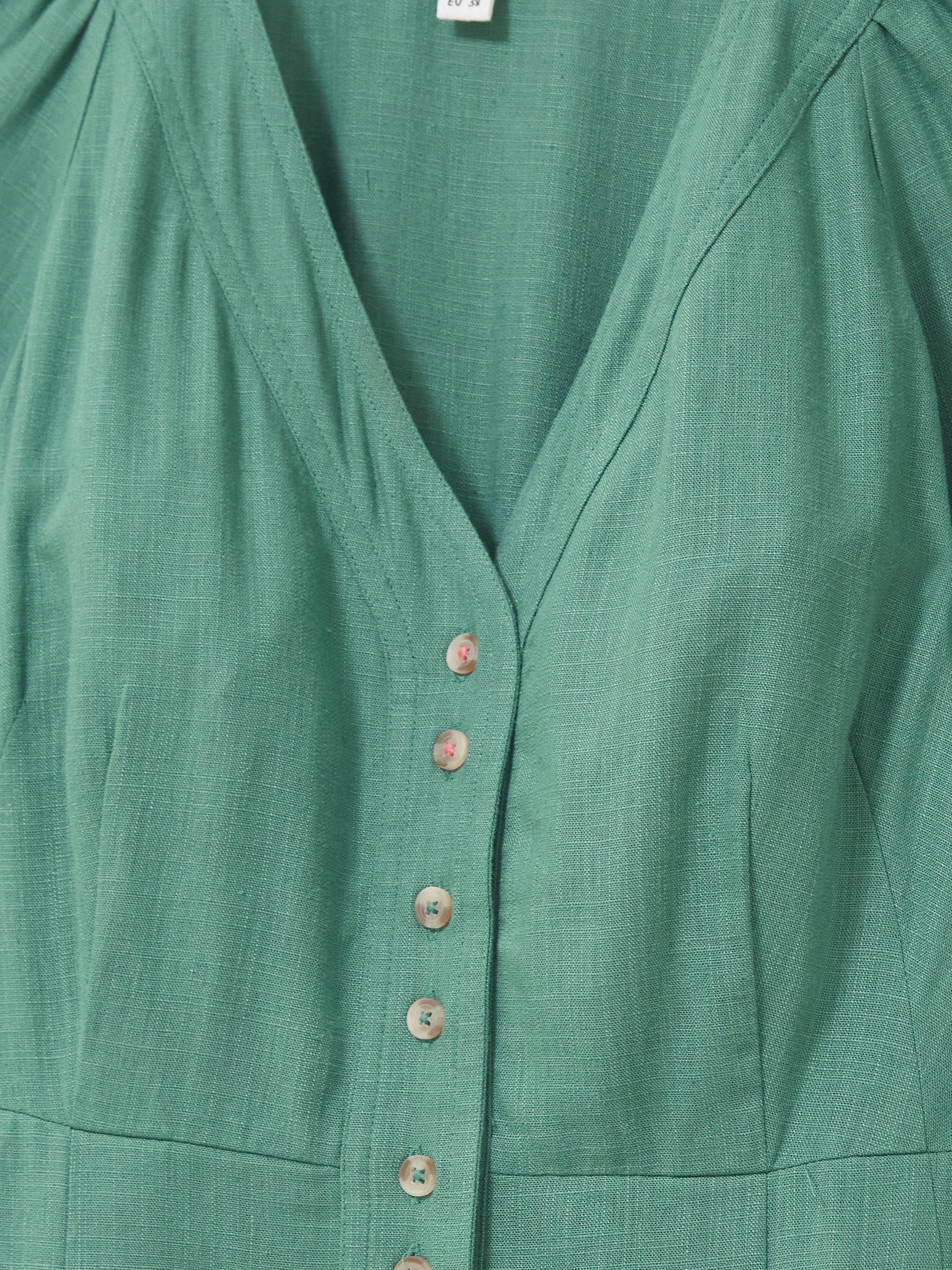 Izzie Dress in MID GREEN White Stuff