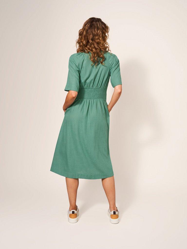 White stuff green store dress