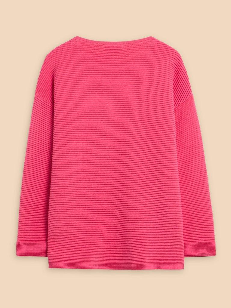 JANA JUMPER in MID PINK - FLAT BACK