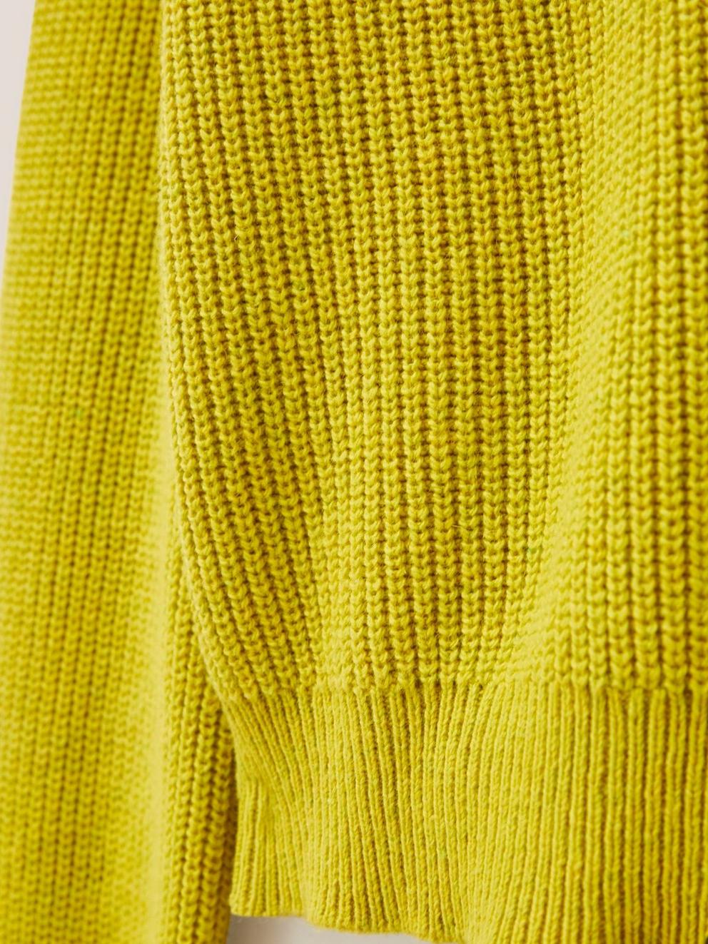 JENNIE RIB JUMPER in MID CHART - FLAT DETAIL