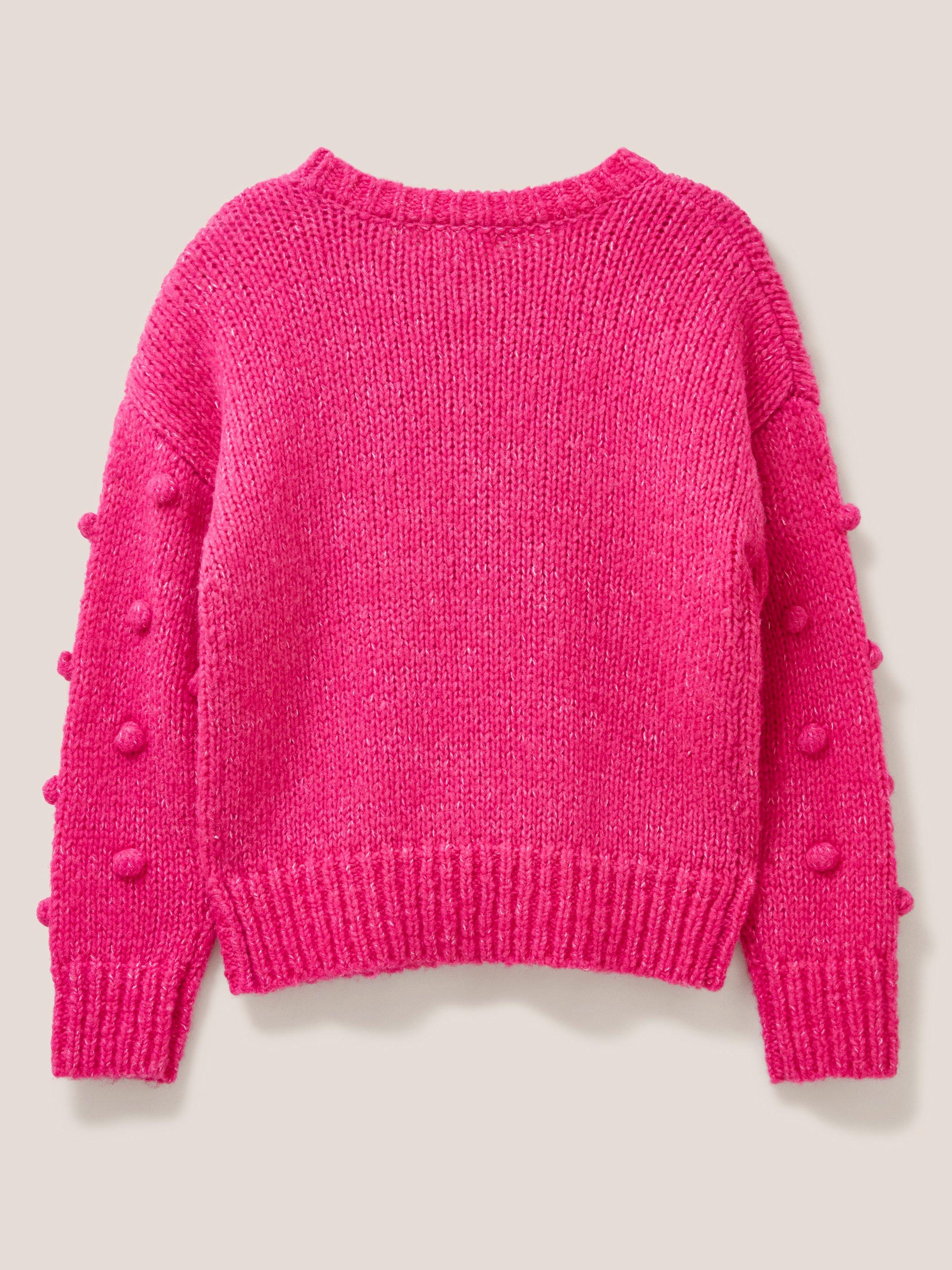 Pink wooly shop jumper