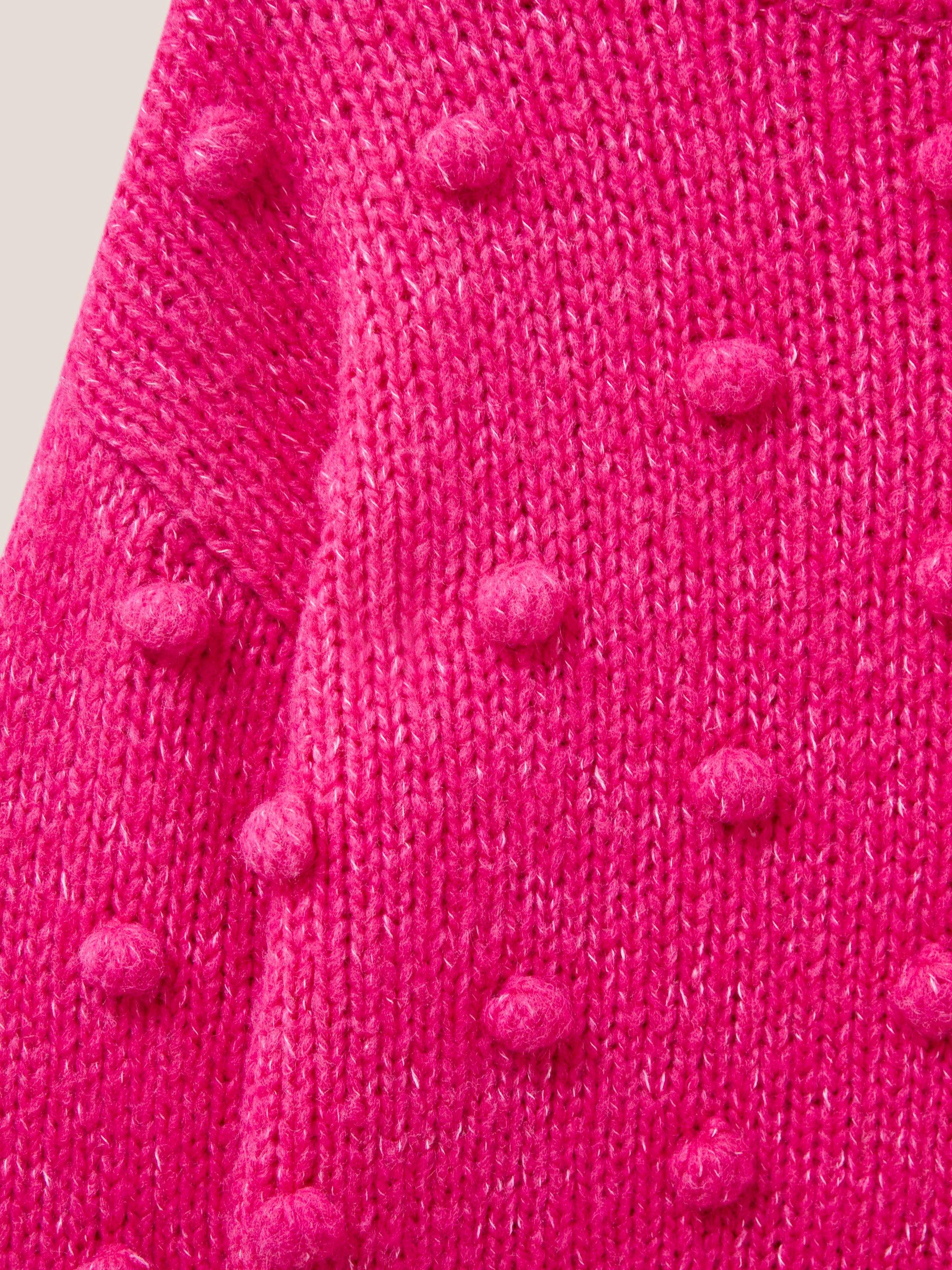 Pink bobble clearance jumper