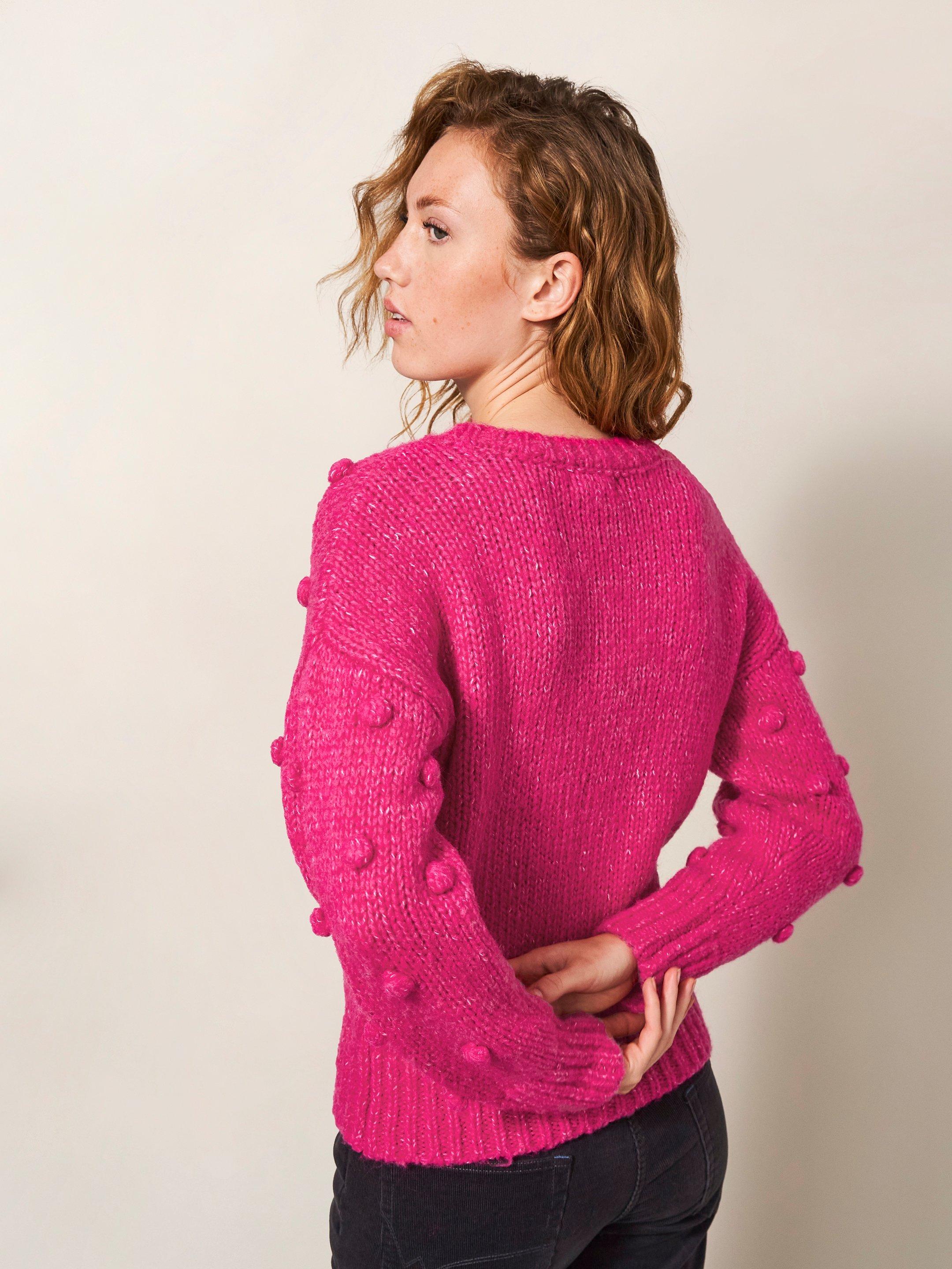 Pink on sale bobble jumper