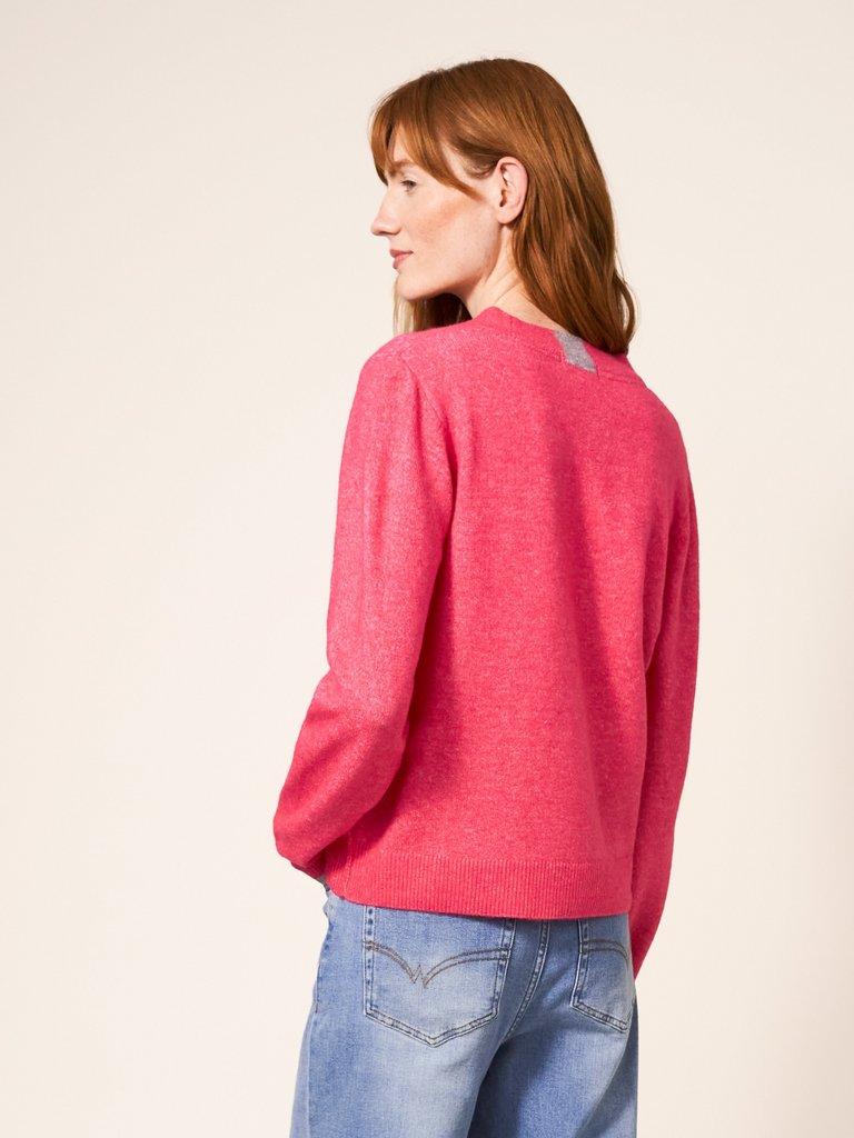 JAMIE CARDI in BRT PINK - MODEL BACK