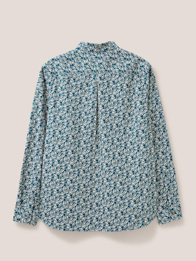 Dandelion Printed Shirt in MID TEAL | White Stuff