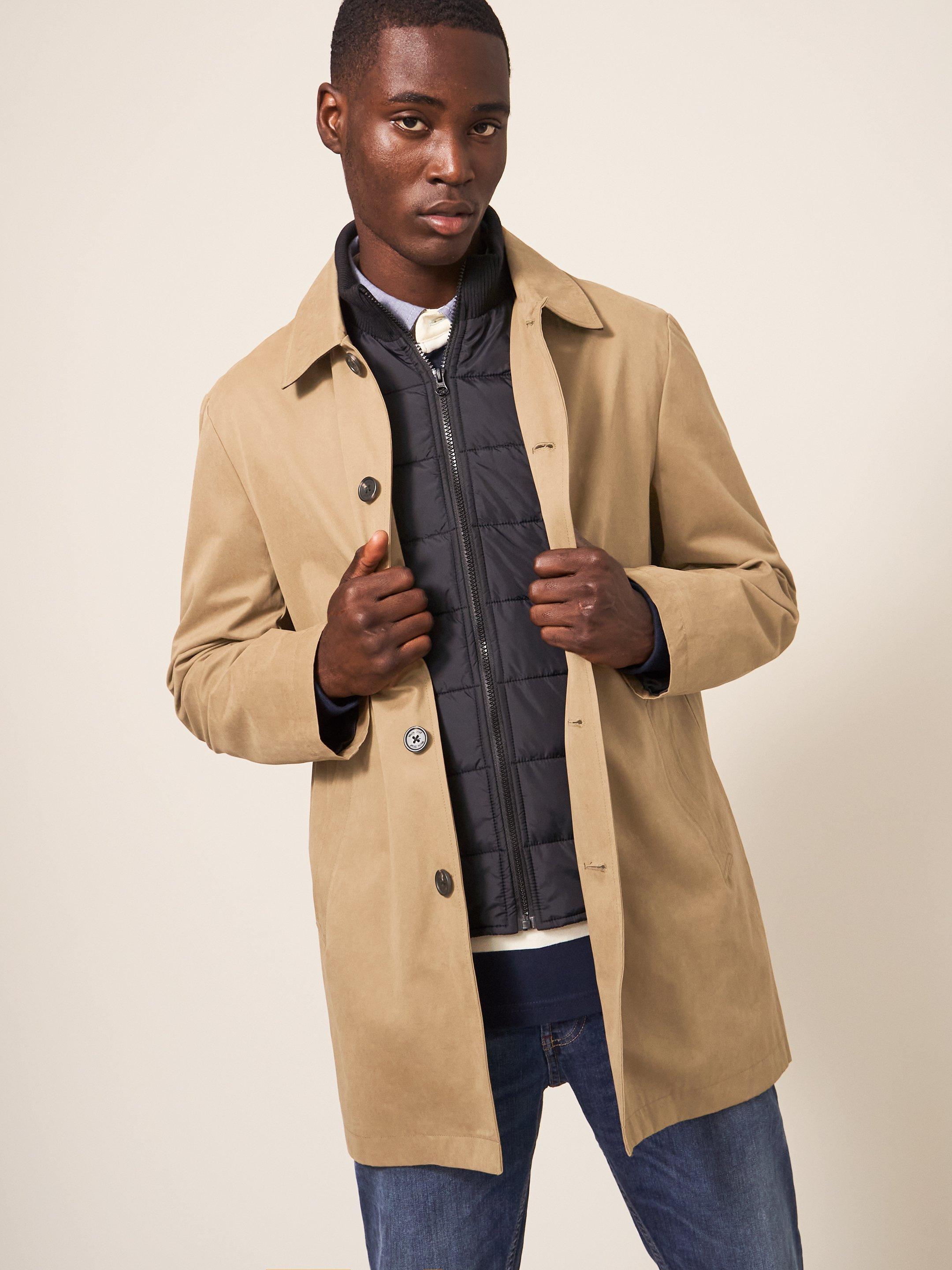 Mens stone mac on sale coat