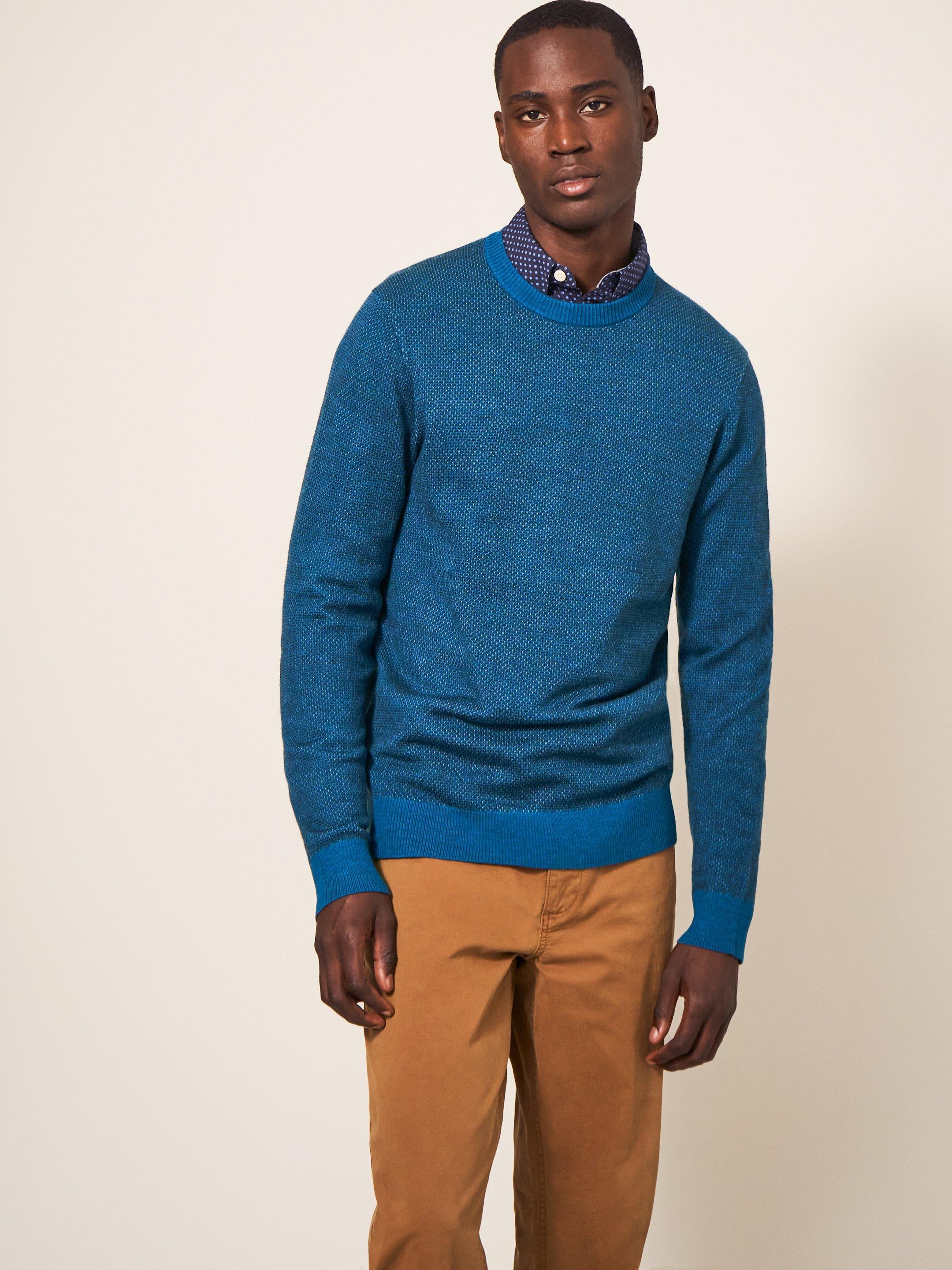 Mens deals teal jumper