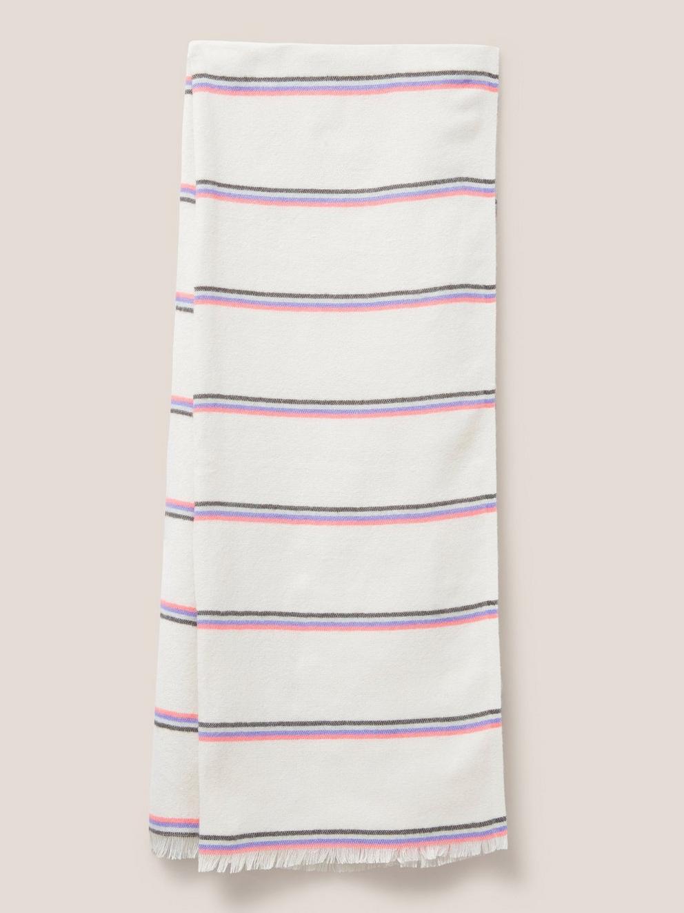 Selma Scarf Midweight in PINK MLT - FLAT FRONT