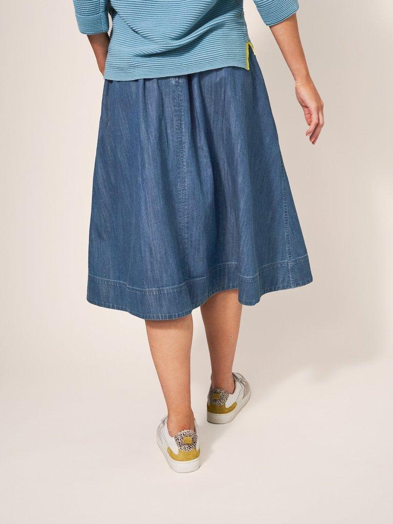 White stuff denim 2025 skirt size 10