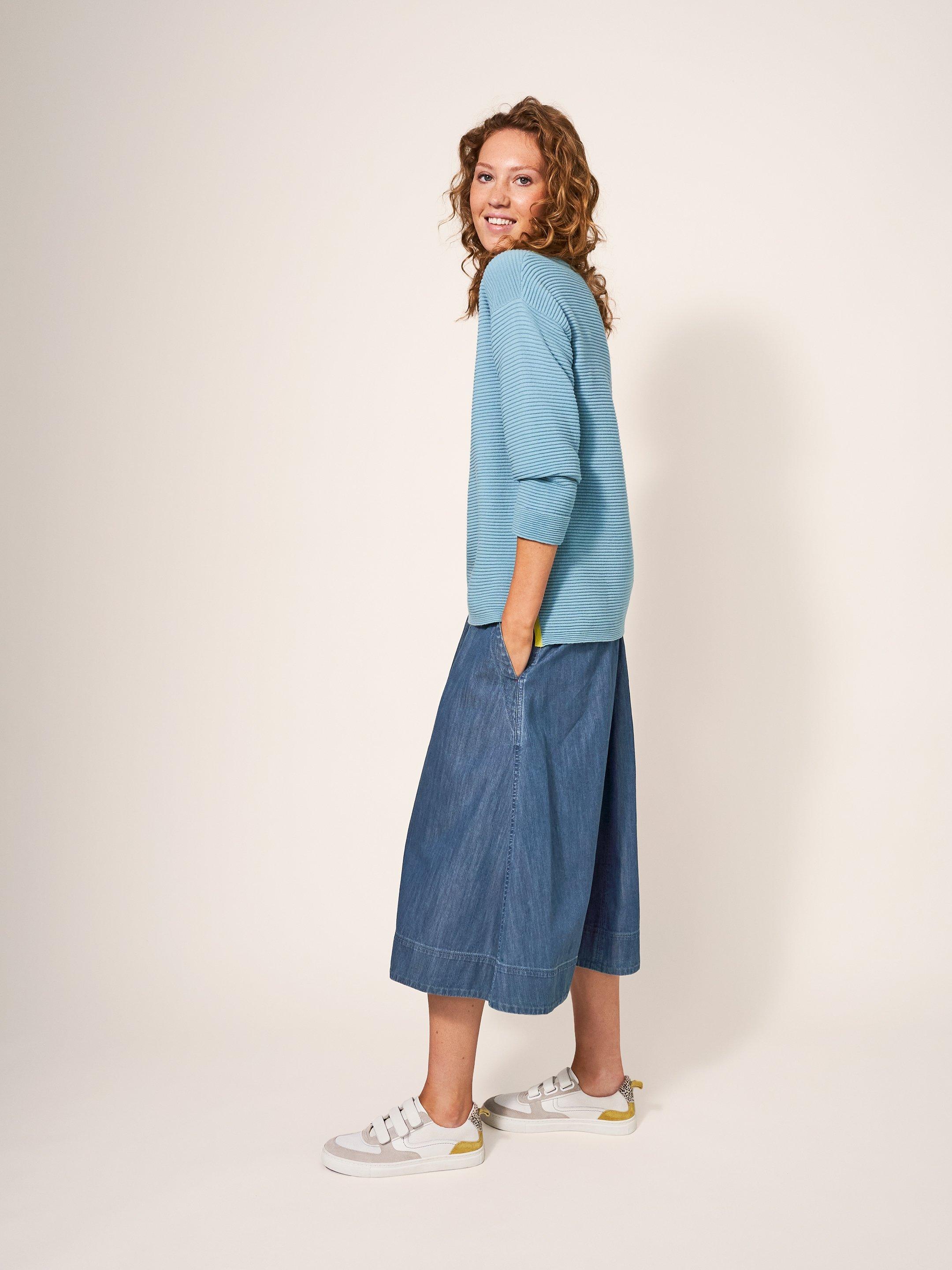 Denim skirt 2025 white stuff