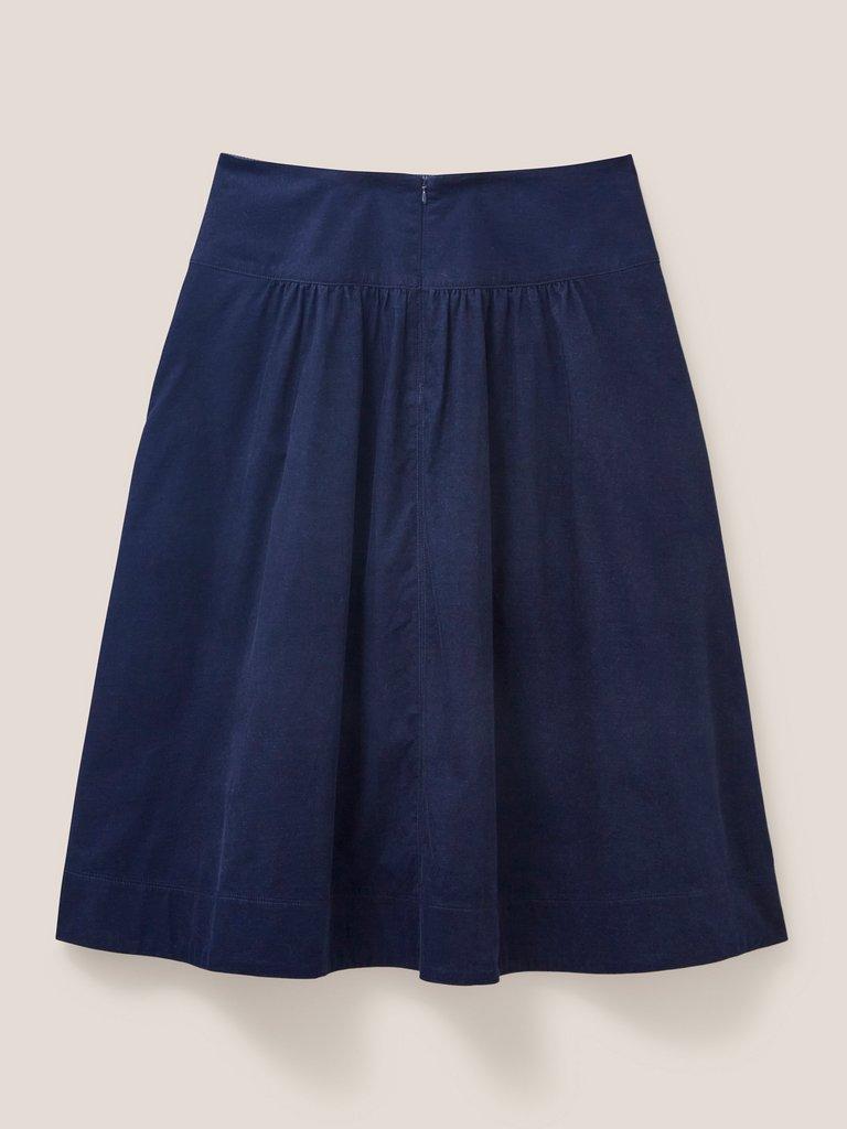 Charlotte Cord Midi Skirt in DARK NAVY | White Stuff