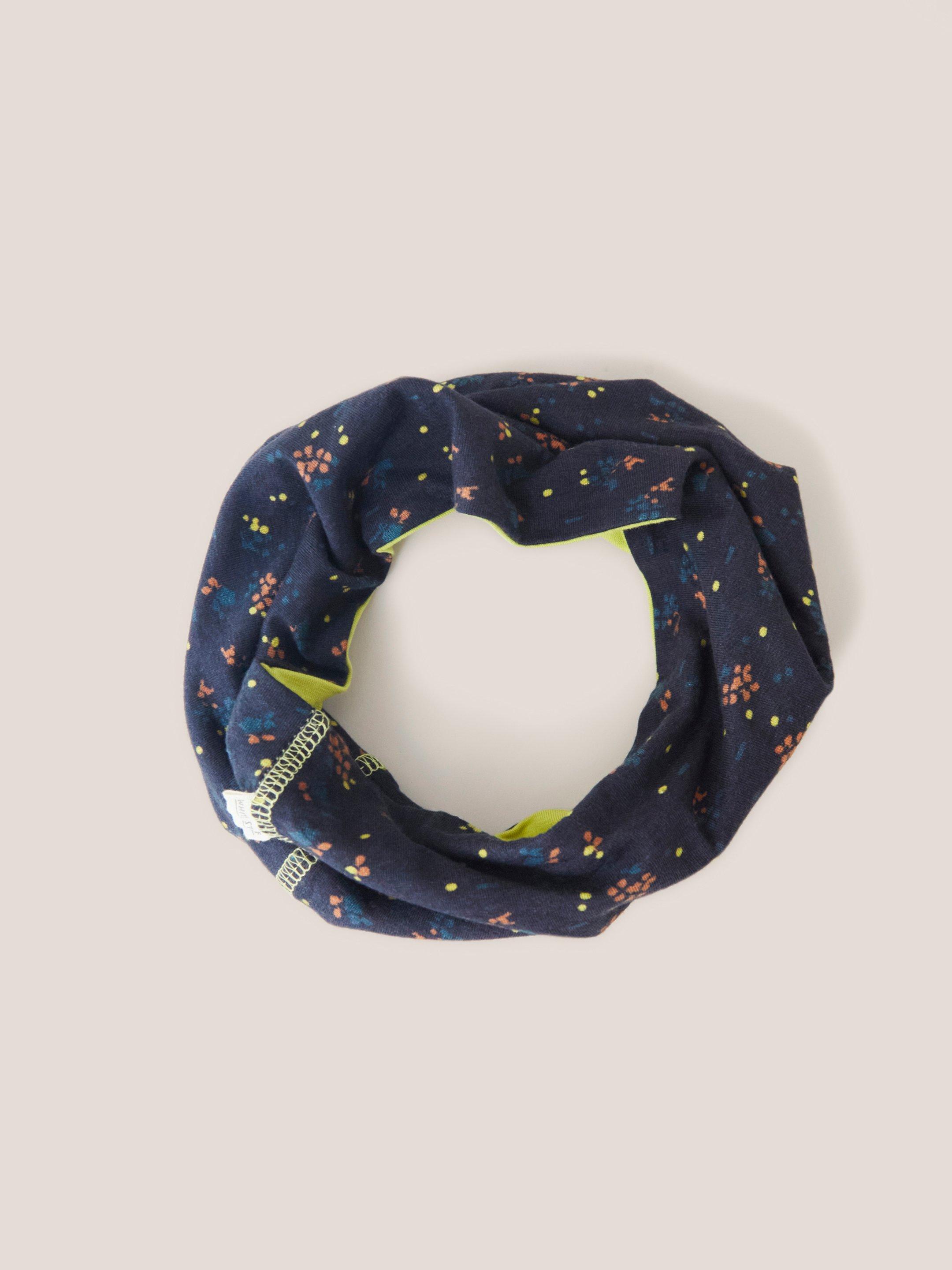 Reversible Jersey Roll in NAVY MULTI White Stuff