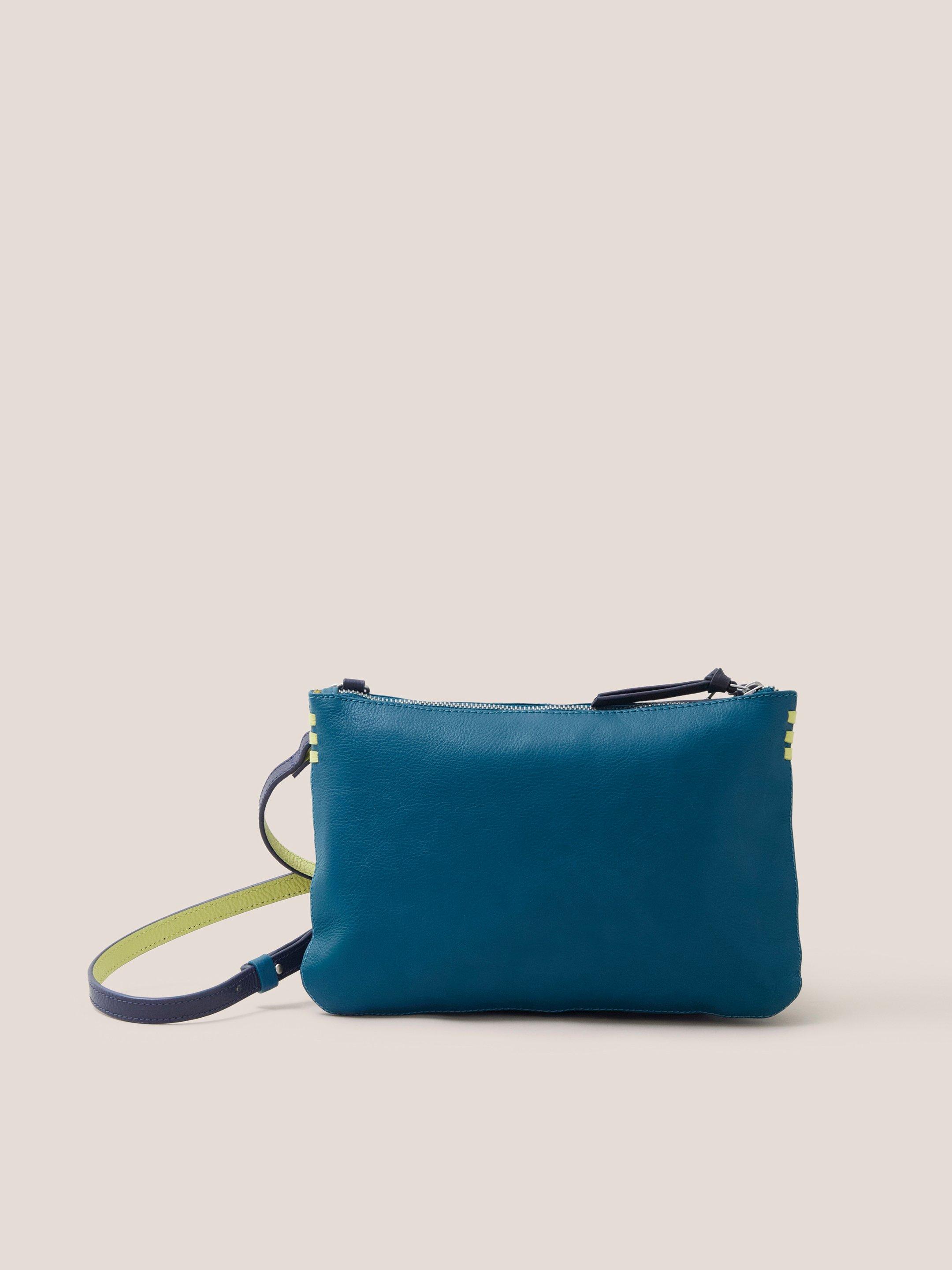 Convertible Double Pouch Bag in NAVY MULTI - LIFESTYLE