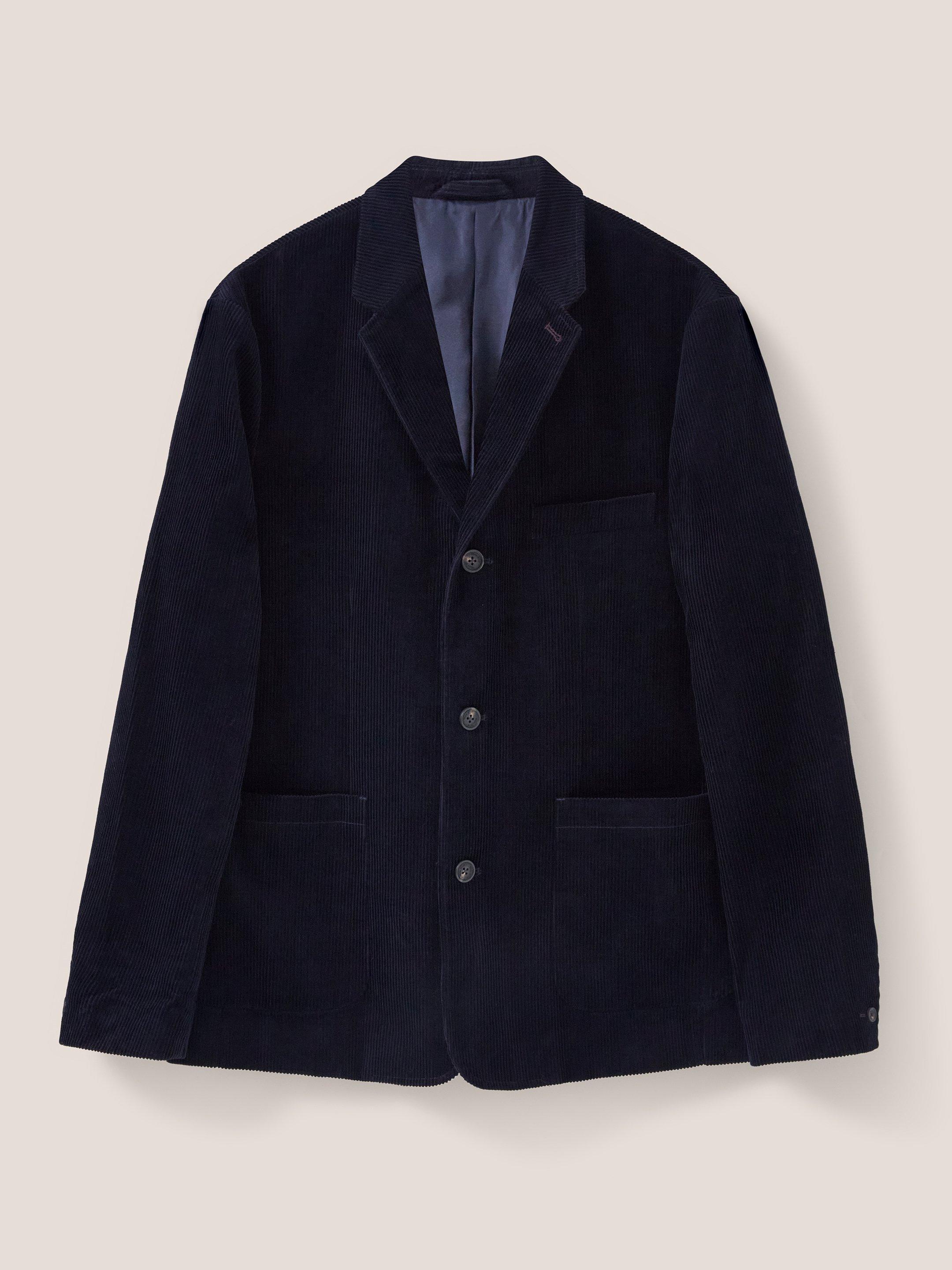 Finn Cord Jacket in DARK NAVY - FLAT FRONT