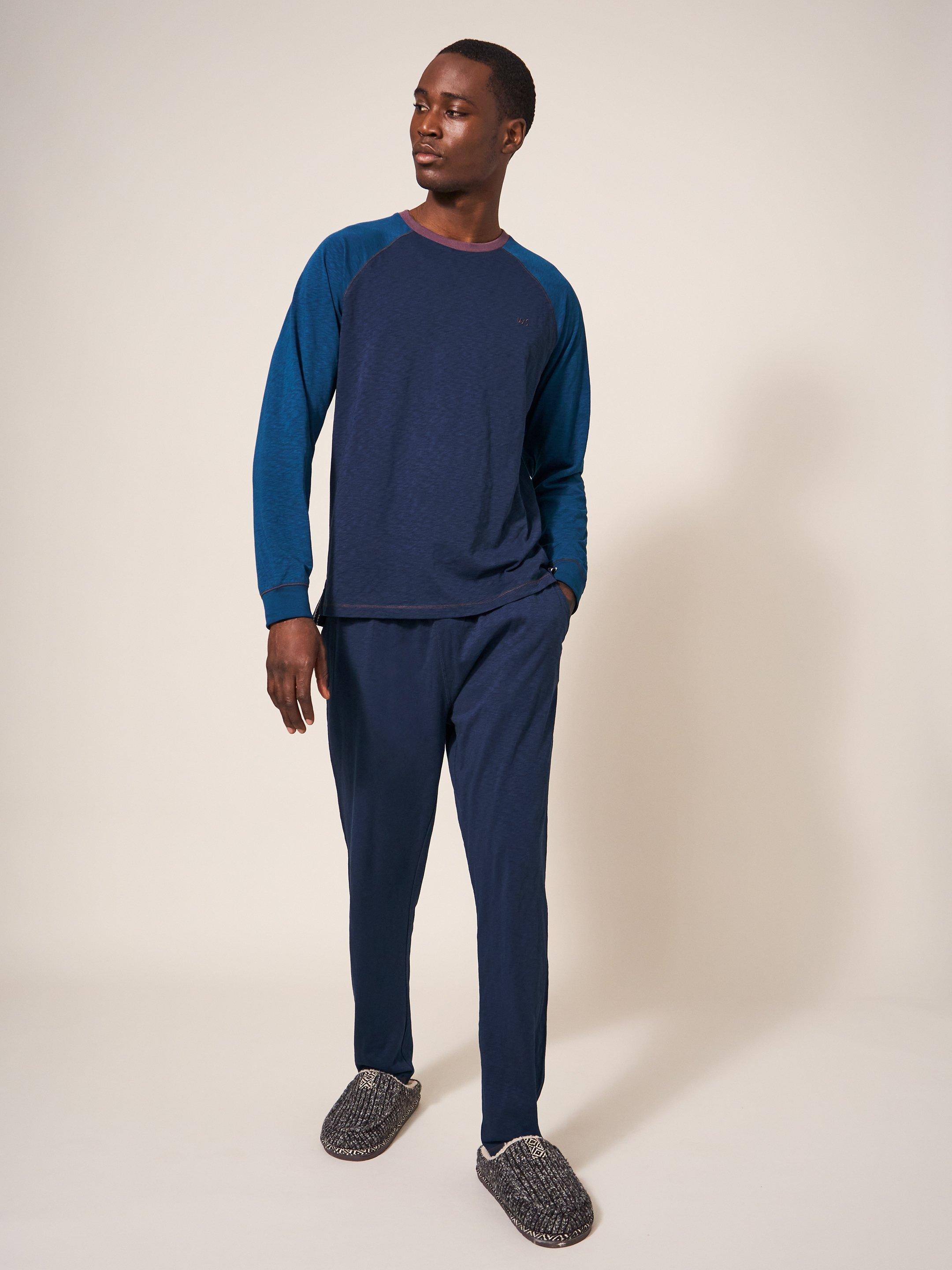Robbie Jersey Trouser in FR NAVY - LIFESTYLE