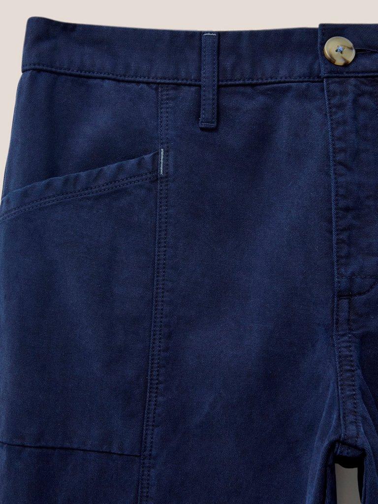 Thea Trouser in DARK NAVY - FLAT DETAIL
