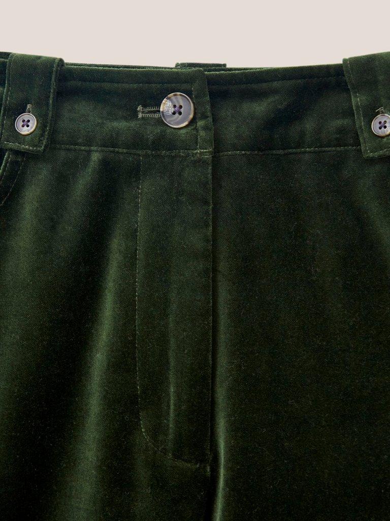 Womens green clearance velvet pants