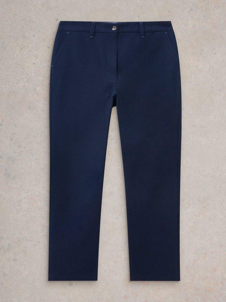 Savannah Stretch Trousers in DARK NAVY - FLAT FRONT