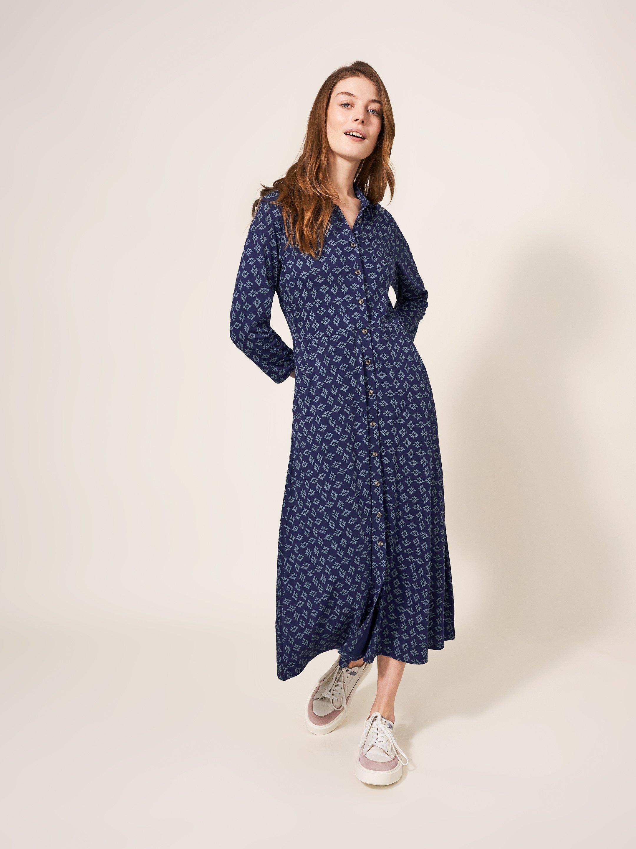 Rua Jersey Shirt Dress