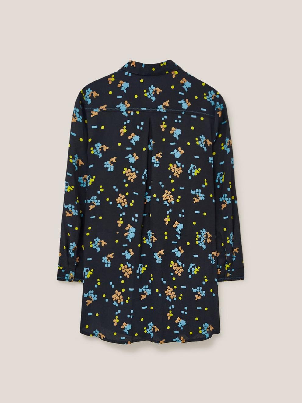 Danika Tunic in BLK MLT - FLAT BACK