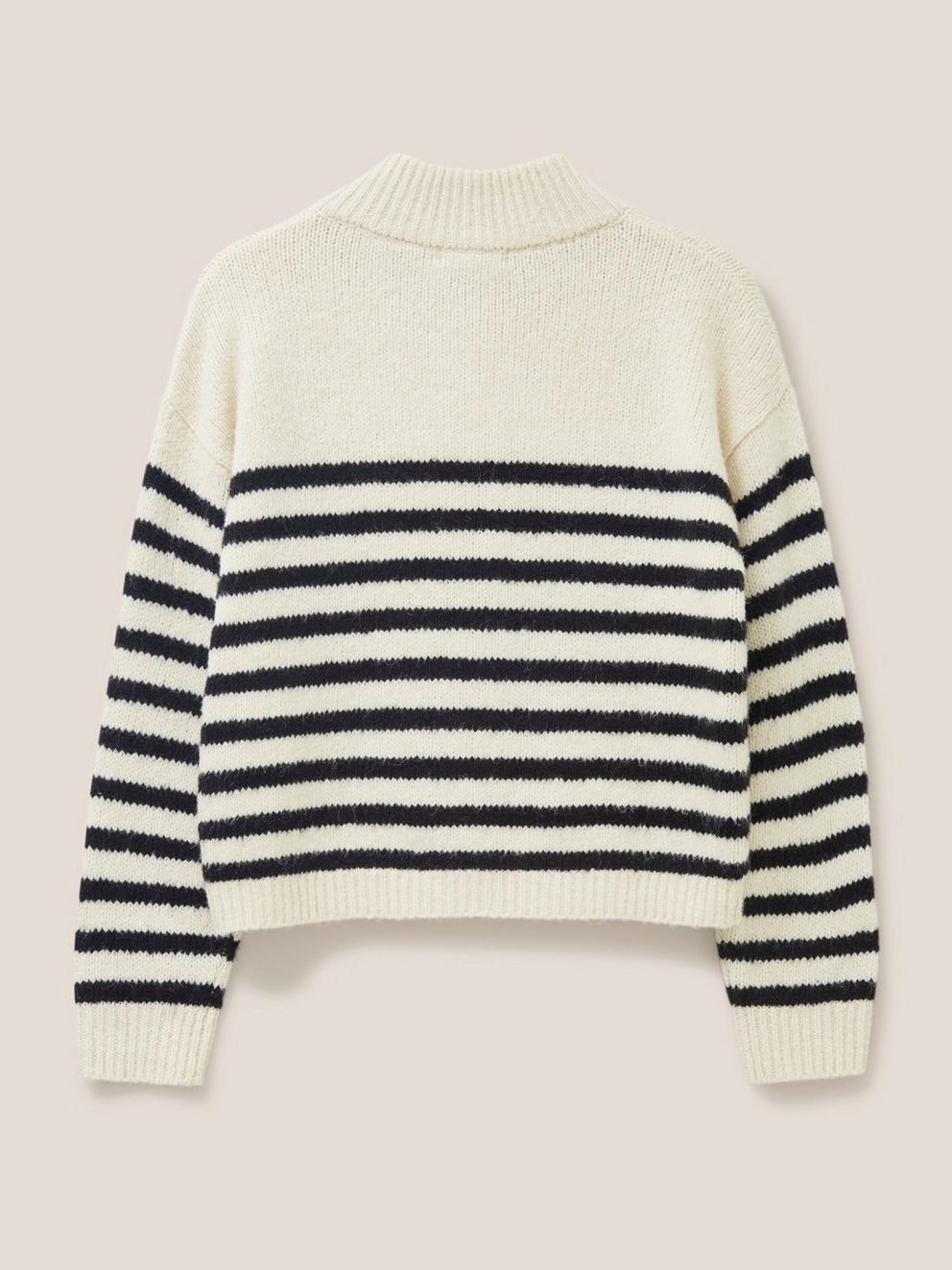 BONNIE CARDI in IVORY MLT - FLAT BACK