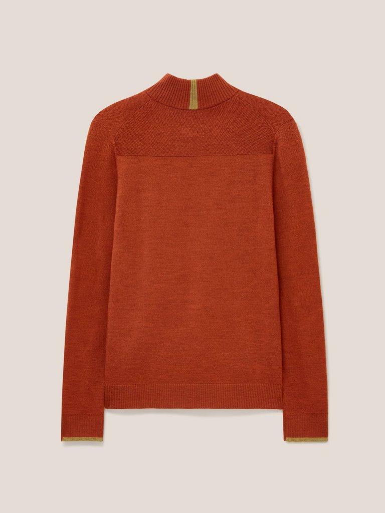 Orange merino wool on sale sweater