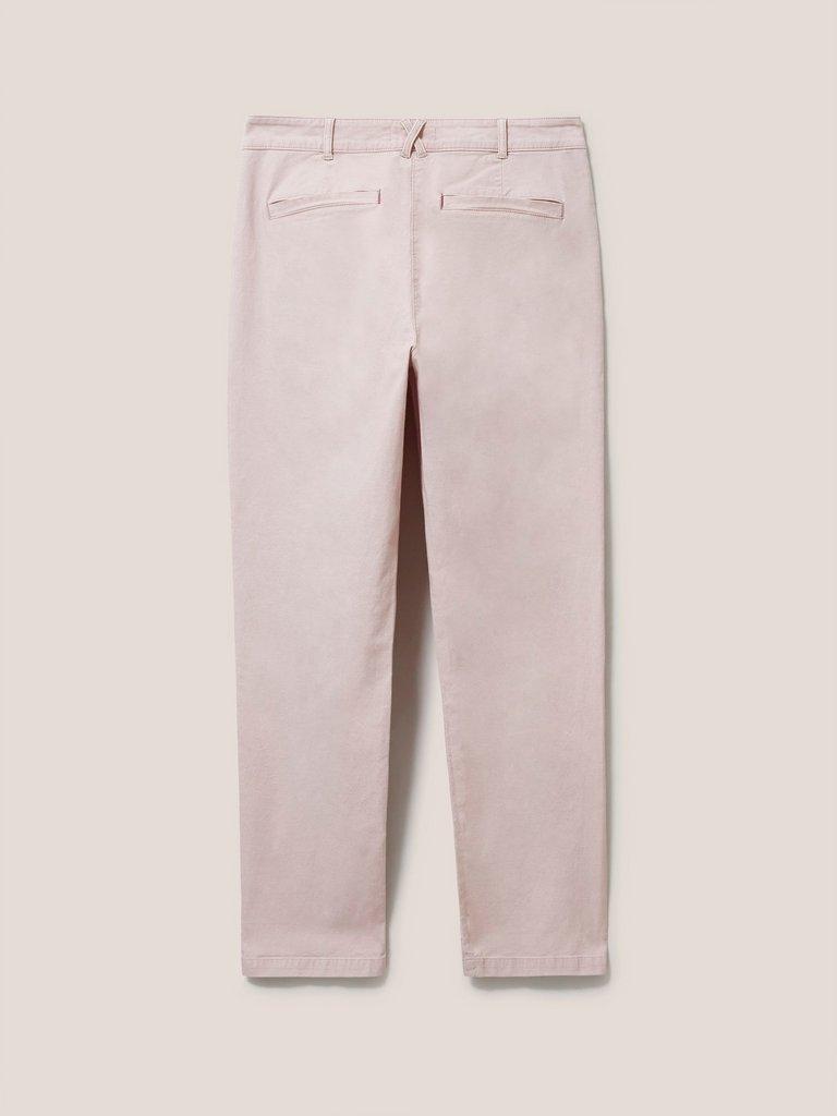 Twister Tea Dye Chino in DUS PINK - FLAT BACK