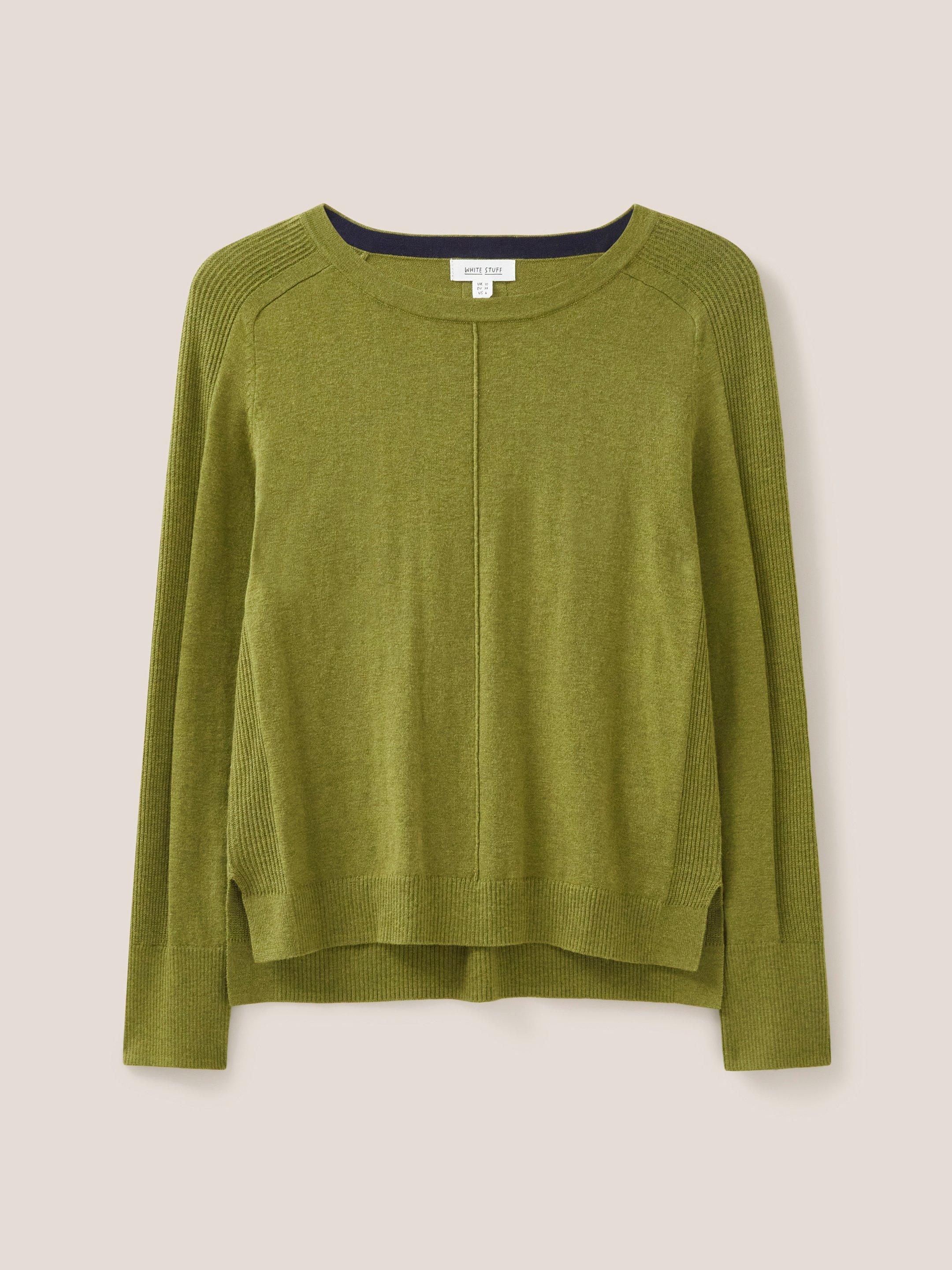 URBAN JUMPER in LGT GREEN - FLAT FRONT