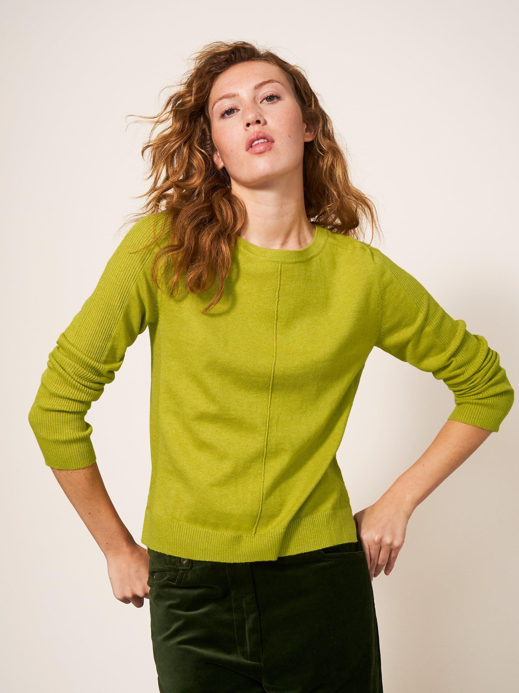 Lime green outlet jumper