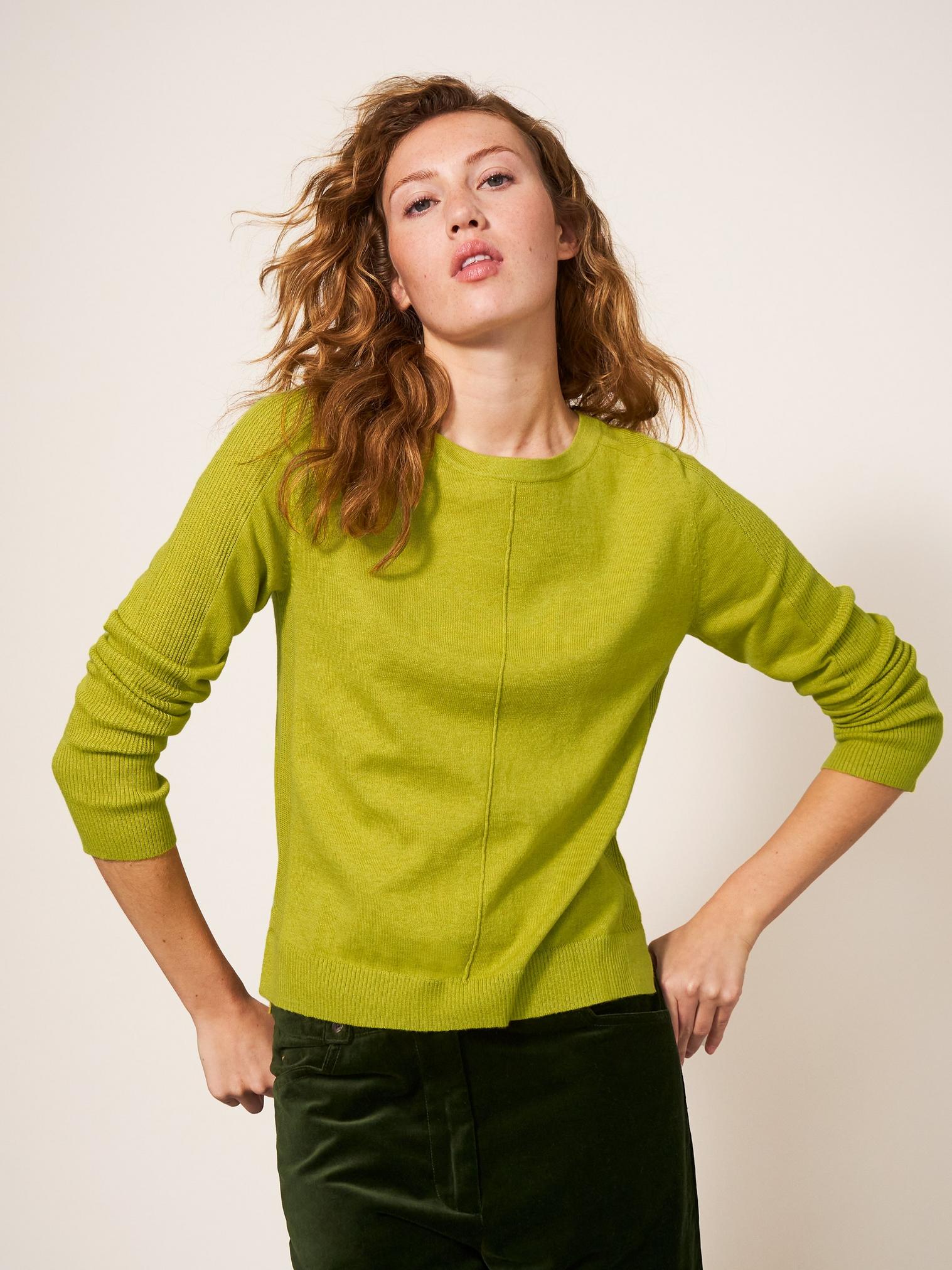 URBAN JUMPER in MID YELLOW - LIFESTYLE