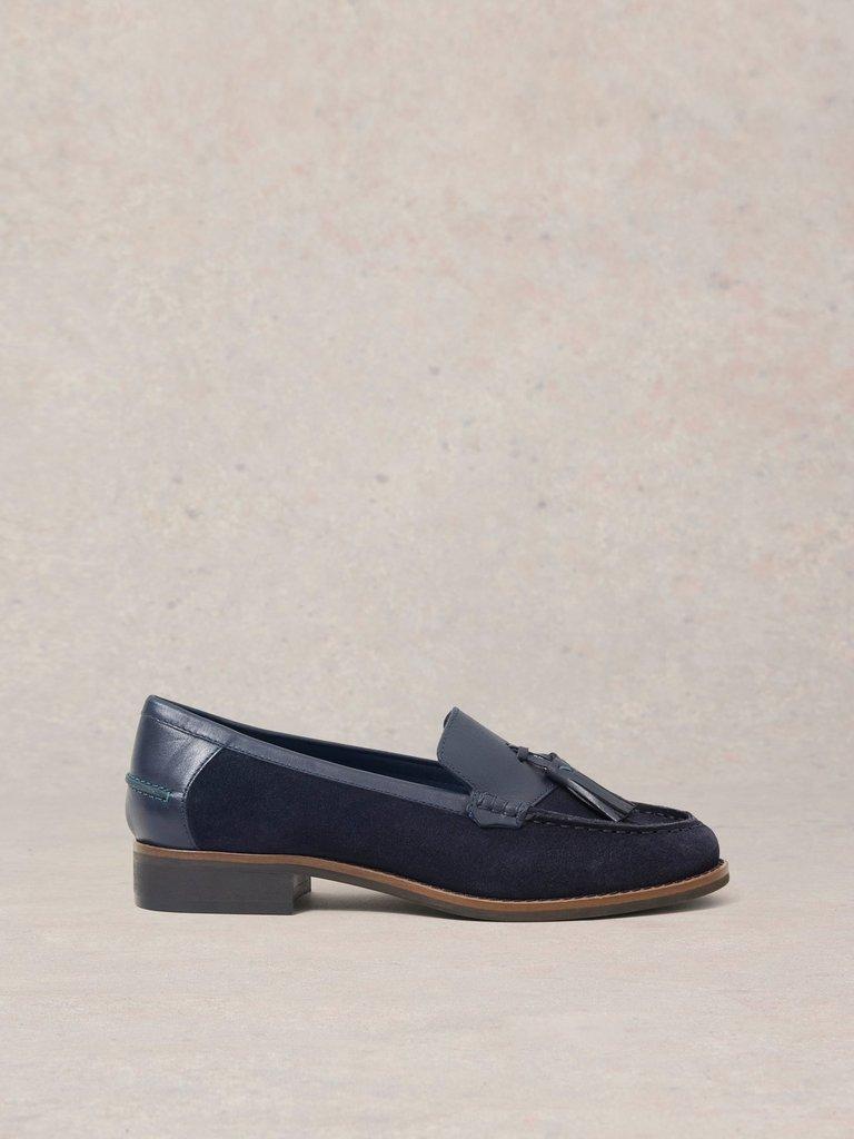 Dark deals navy loafers