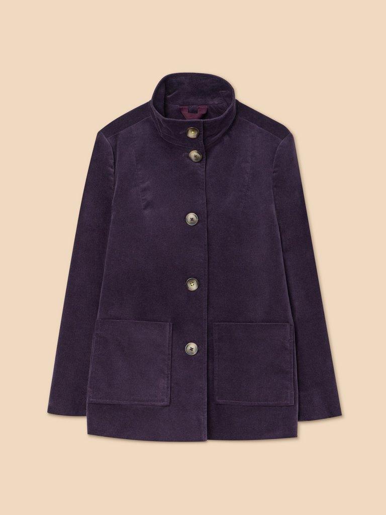 Purple peacoat store