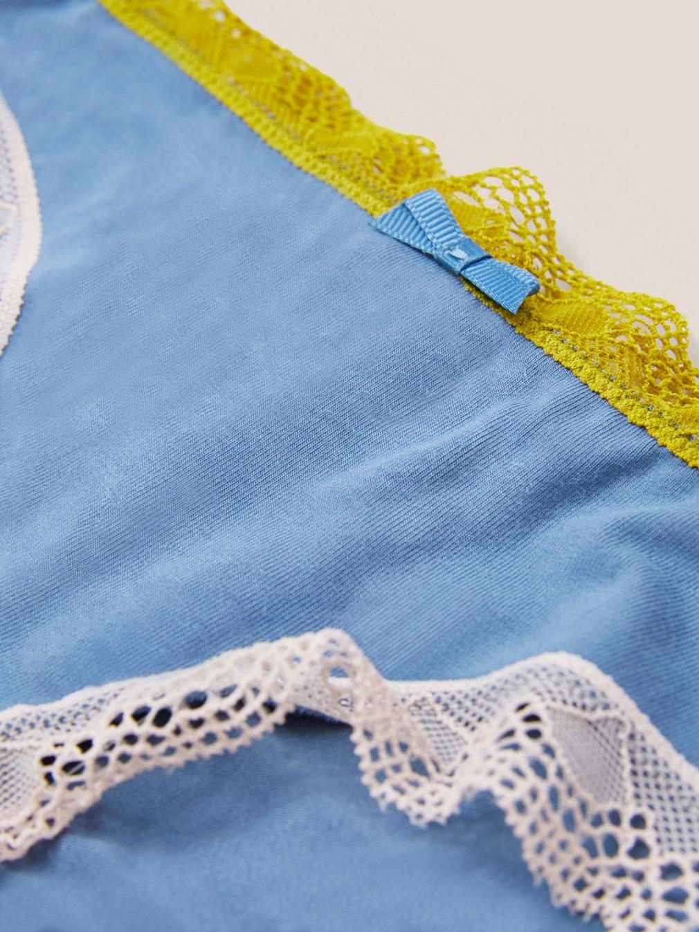 Knicker in DUS BLUE - FLAT DETAIL