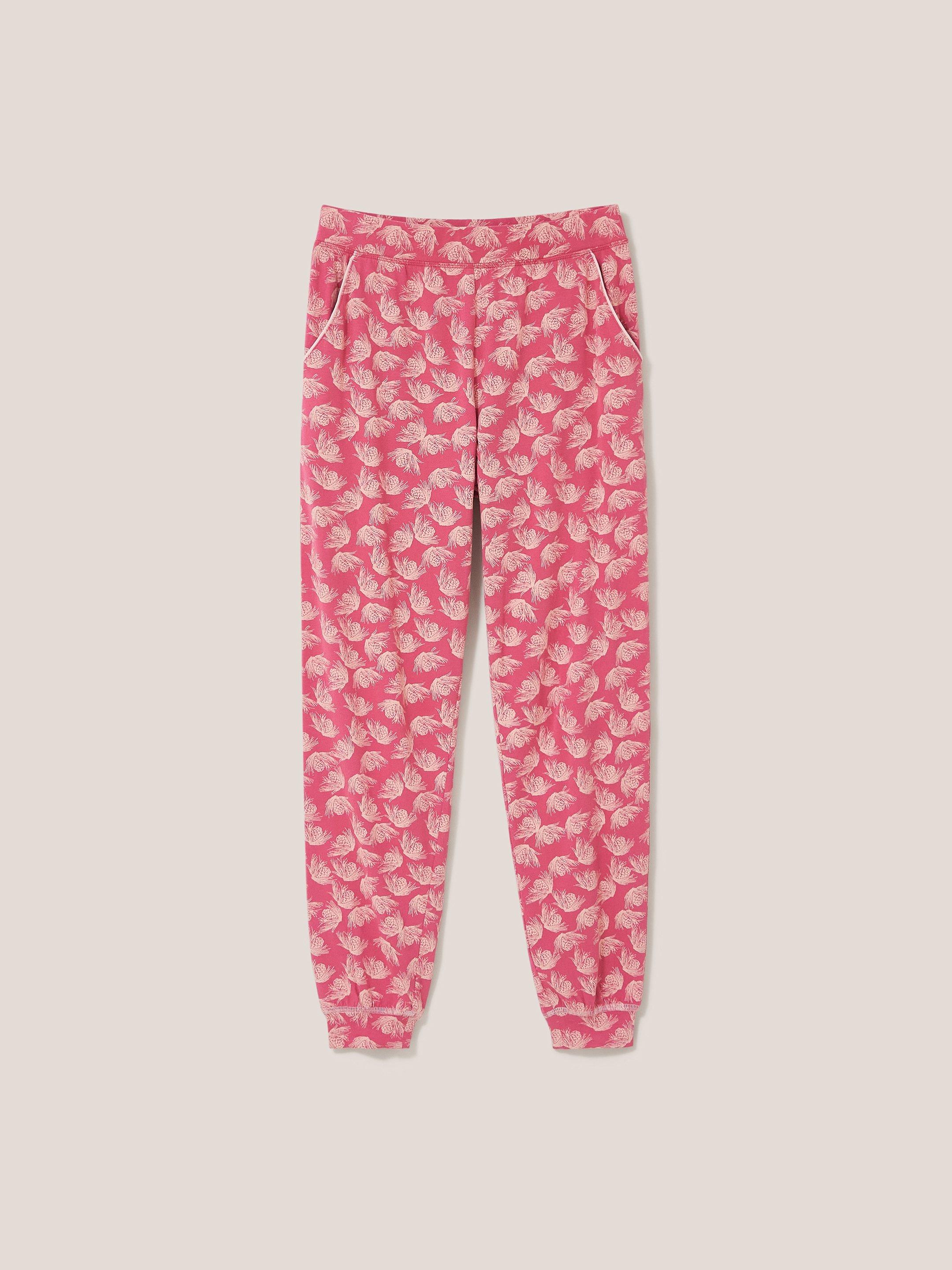 Freya Jersey Jogger in PINK MLT - FLAT FRONT