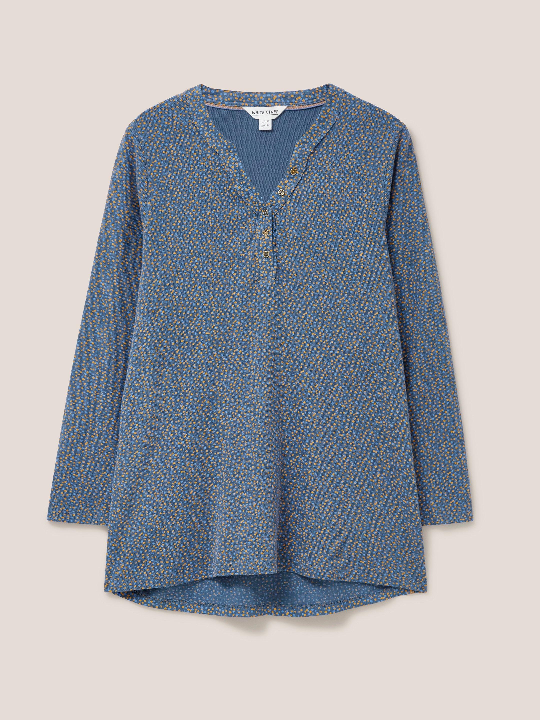 TAMMY TUNIC in BLUE PR - FLAT FRONT
