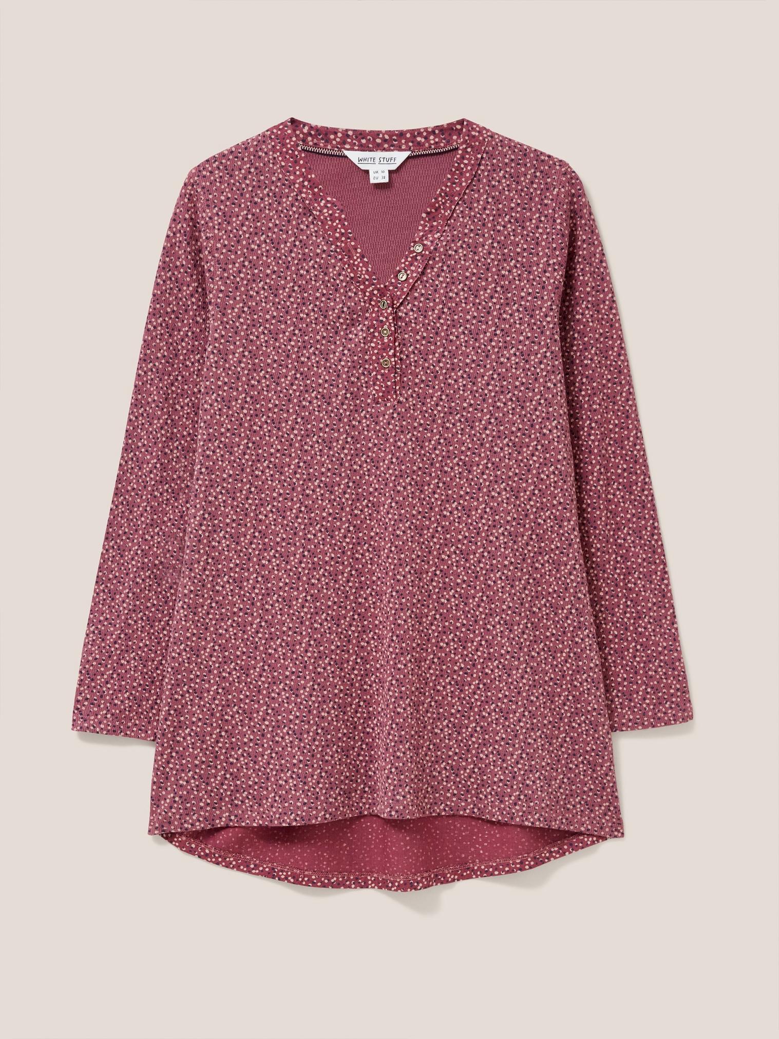 TAMMY TUNIC in PINK PR - FLAT FRONT