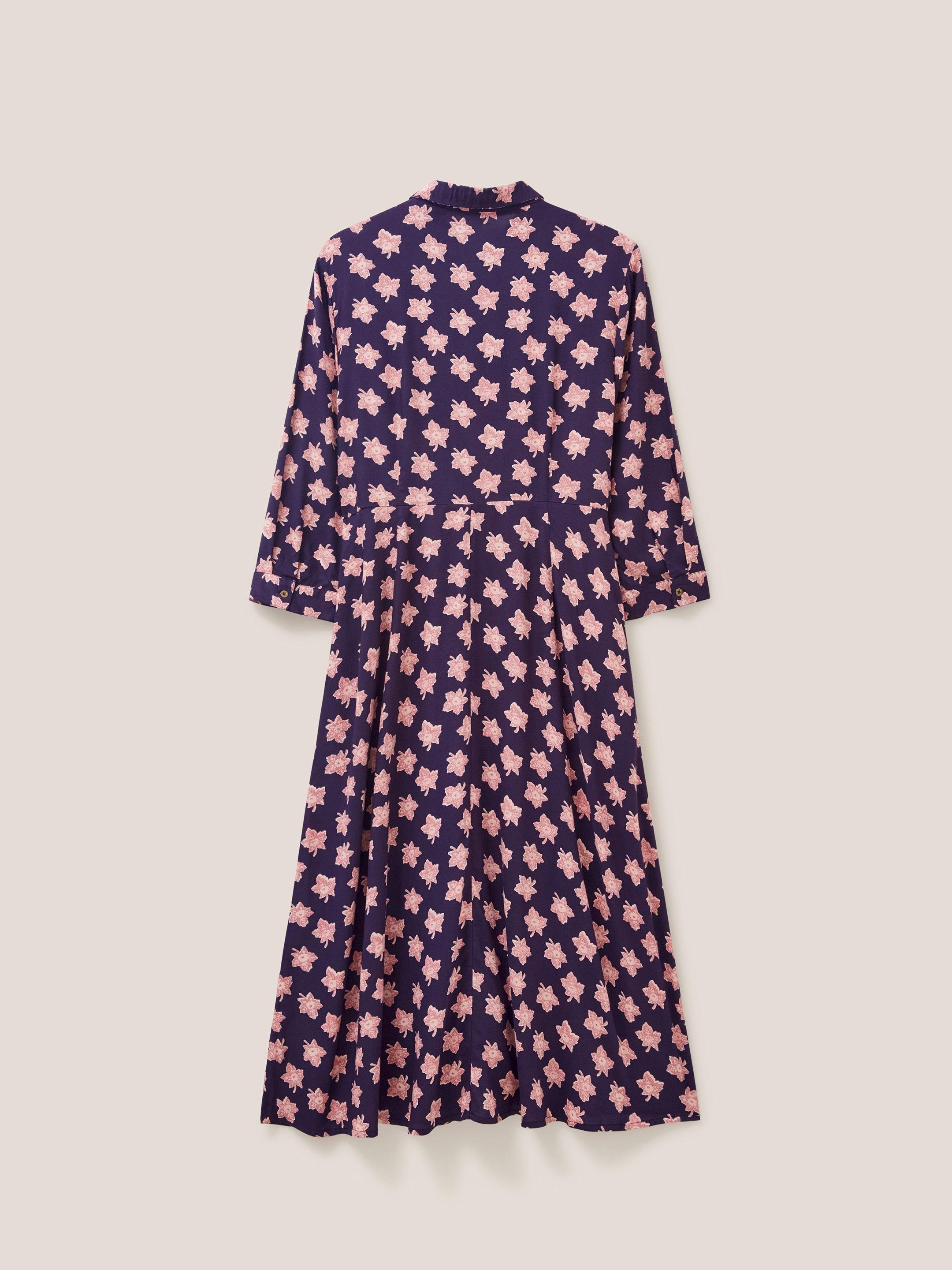 Rua Printed Dress in PURPLE PRINT | White Stuff