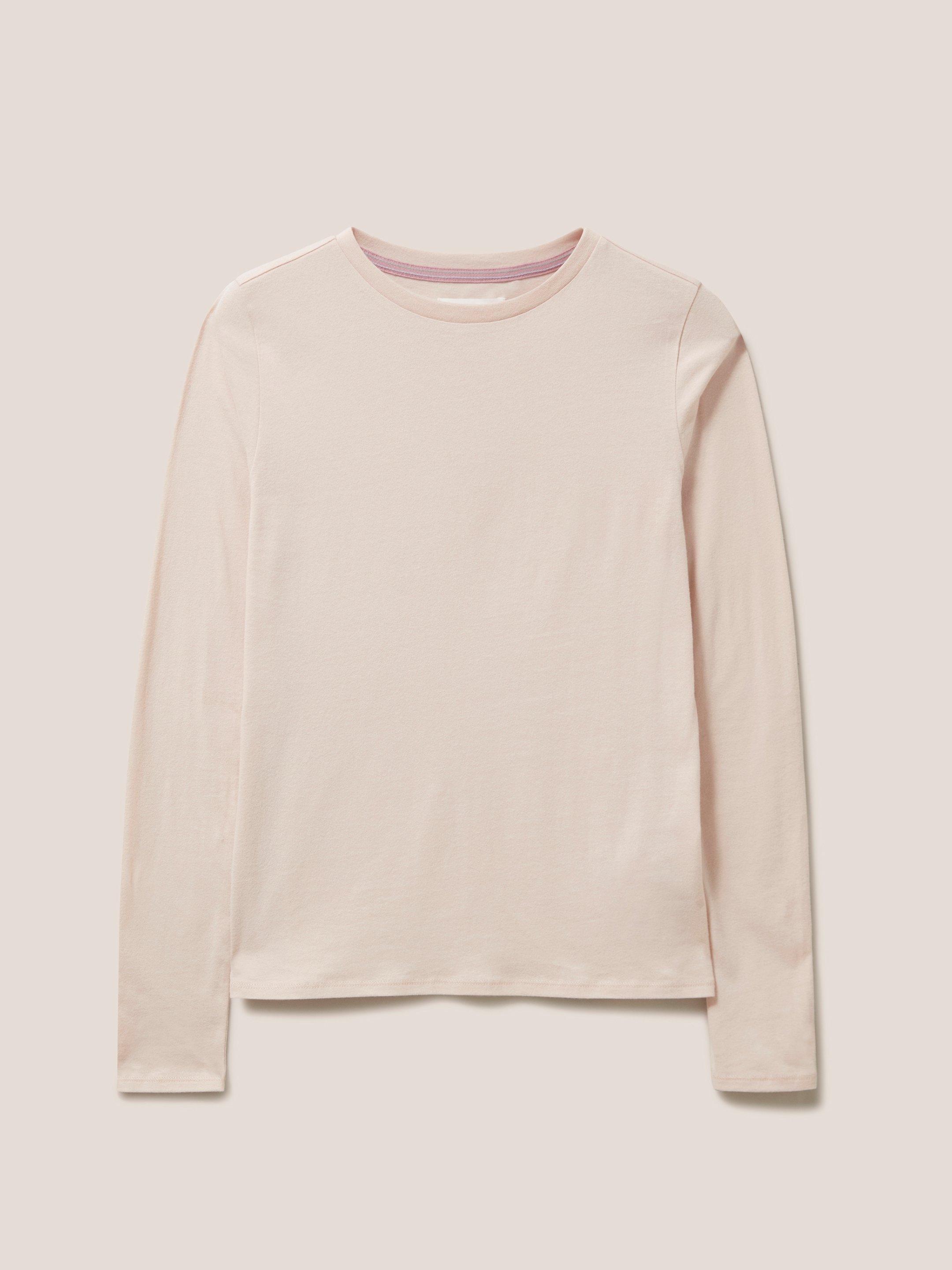 Camile Tee in LGT PINK - FLAT FRONT