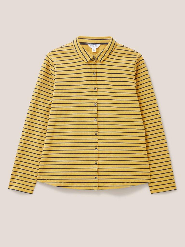 COSMIC LS SHIRT in YELLOW MLT - FLAT FRONT