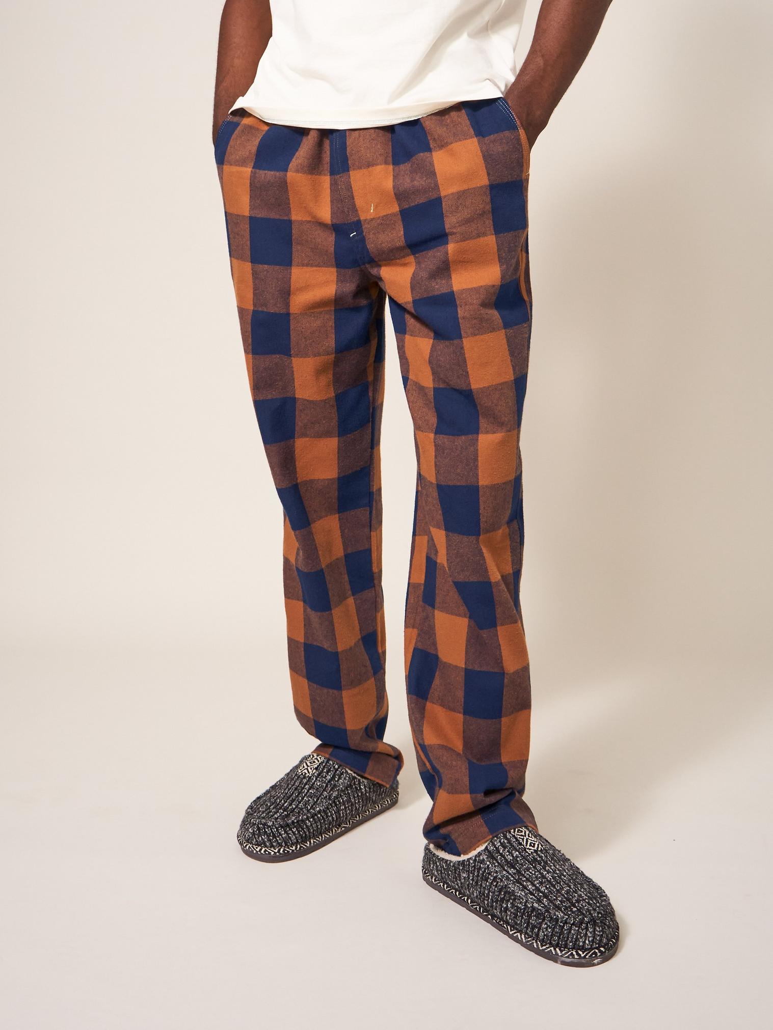 Truck Plaid Men's Flannel PJ Pants