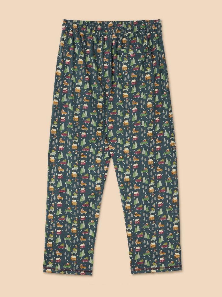 Novelty PJ Trouser in BLUE PR - FLAT BACK