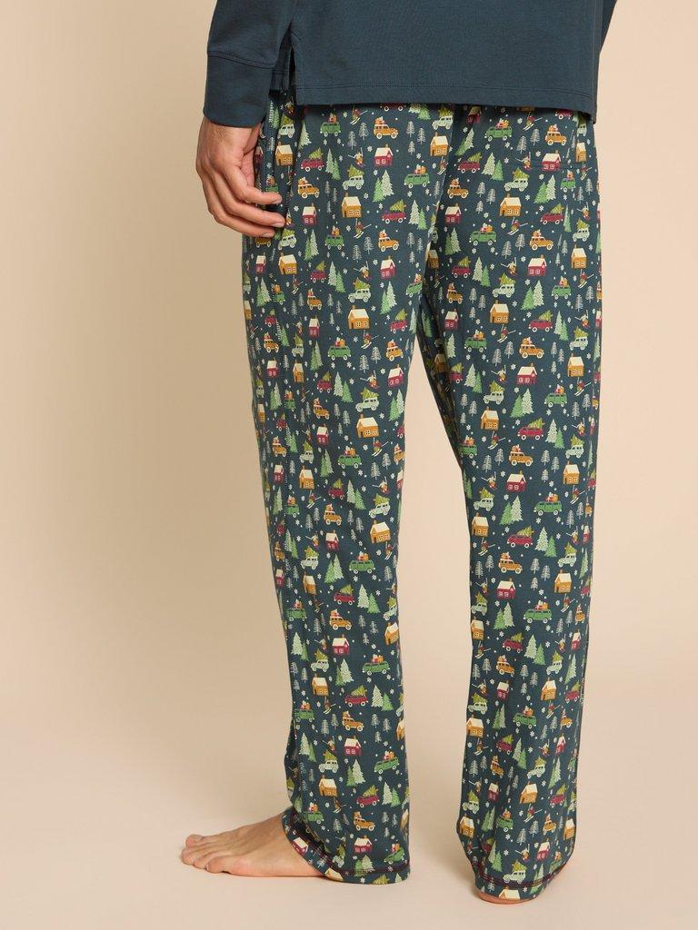 Womens Flannel Pajama Pants, Long Novelty Cotton Pj Bottoms