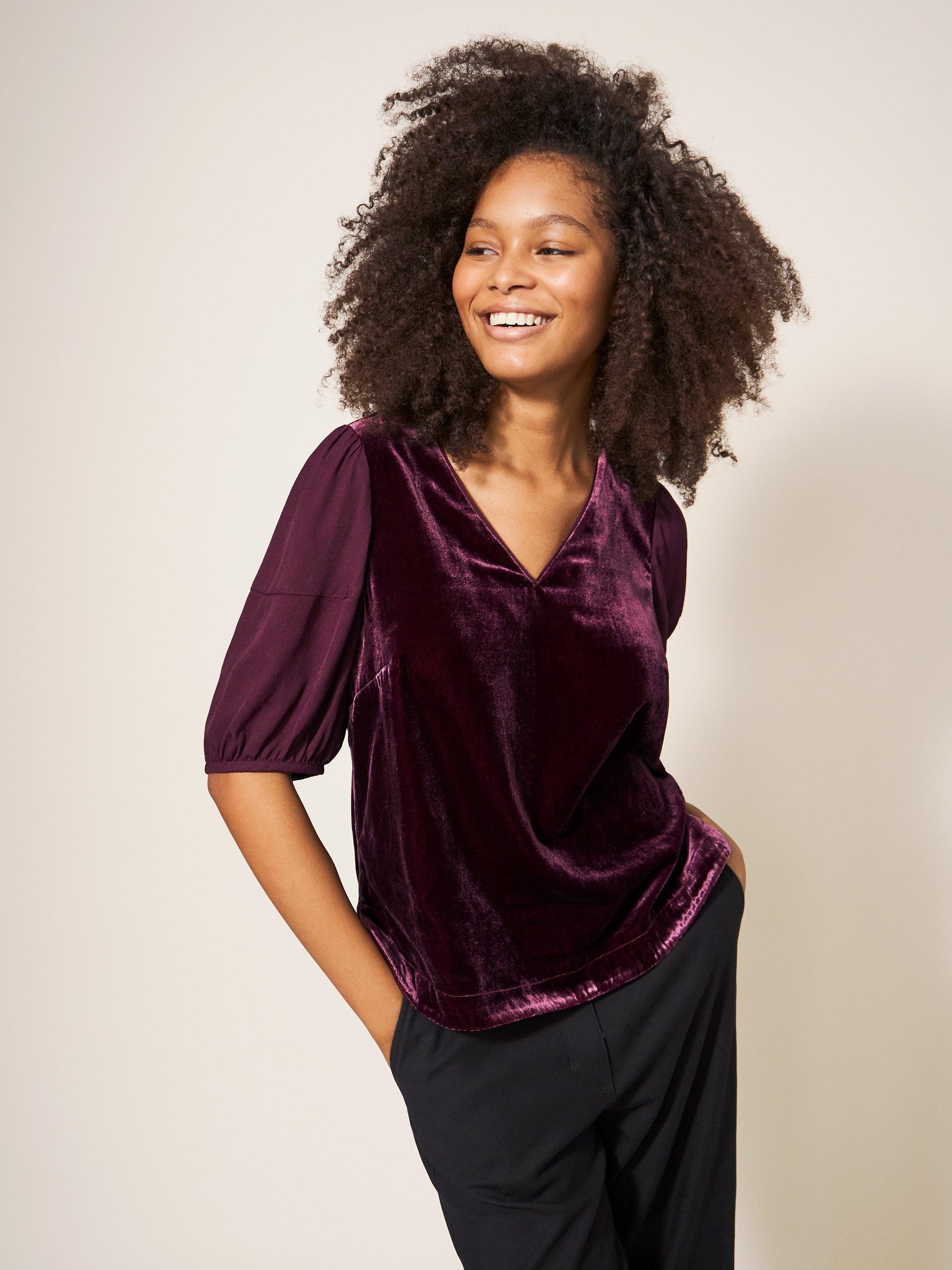 Velour tops best sale for sale